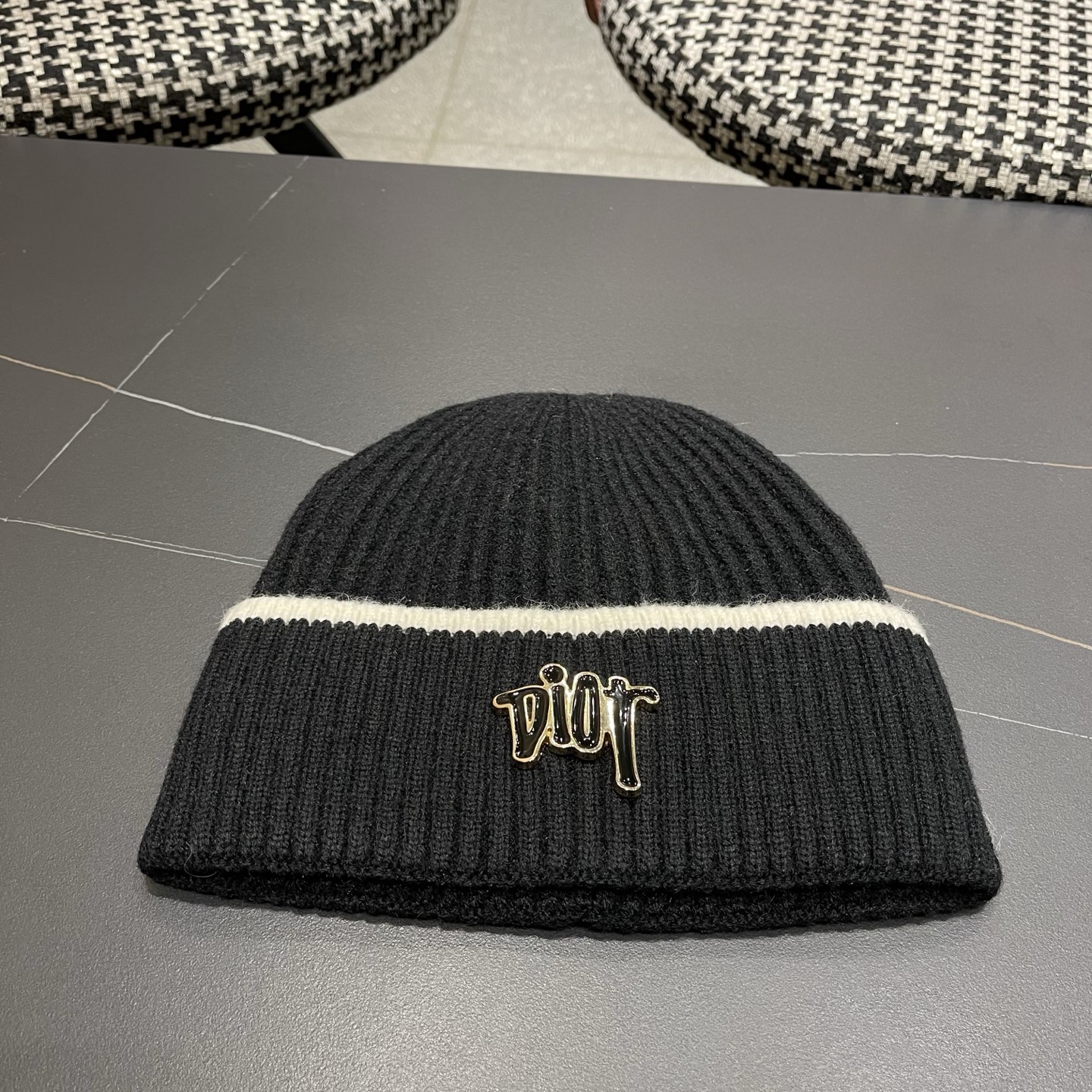 【DIOR迪奥】2025秋冬新款大牌针织毛线帽，韩版设计秋冬穿搭必备