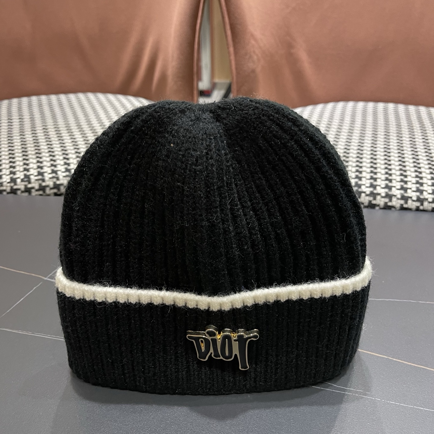 【DIOR迪奥】2025秋冬新款大牌针织毛线帽，韩版设计秋冬穿搭必备