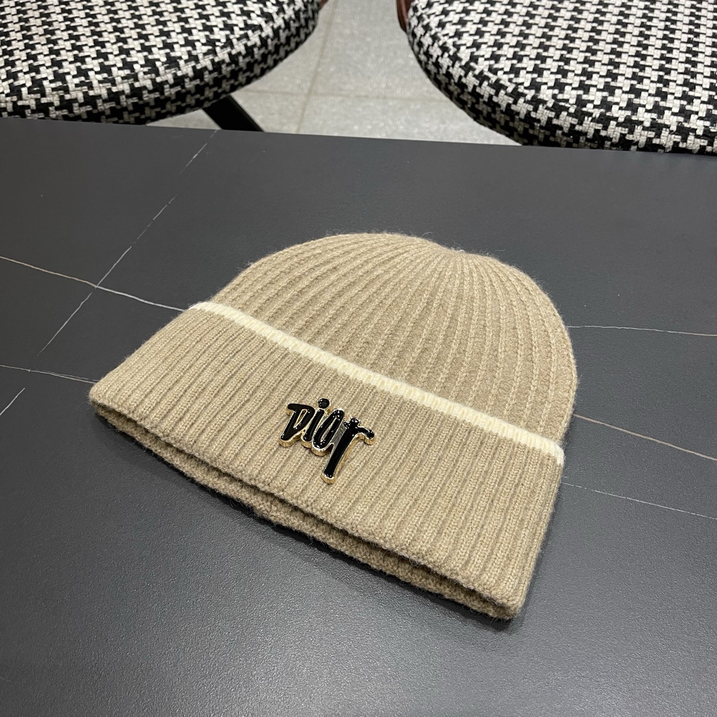 【DIOR迪奥】2025秋冬新款大牌针织毛线帽，韩版设计秋冬穿搭必备
