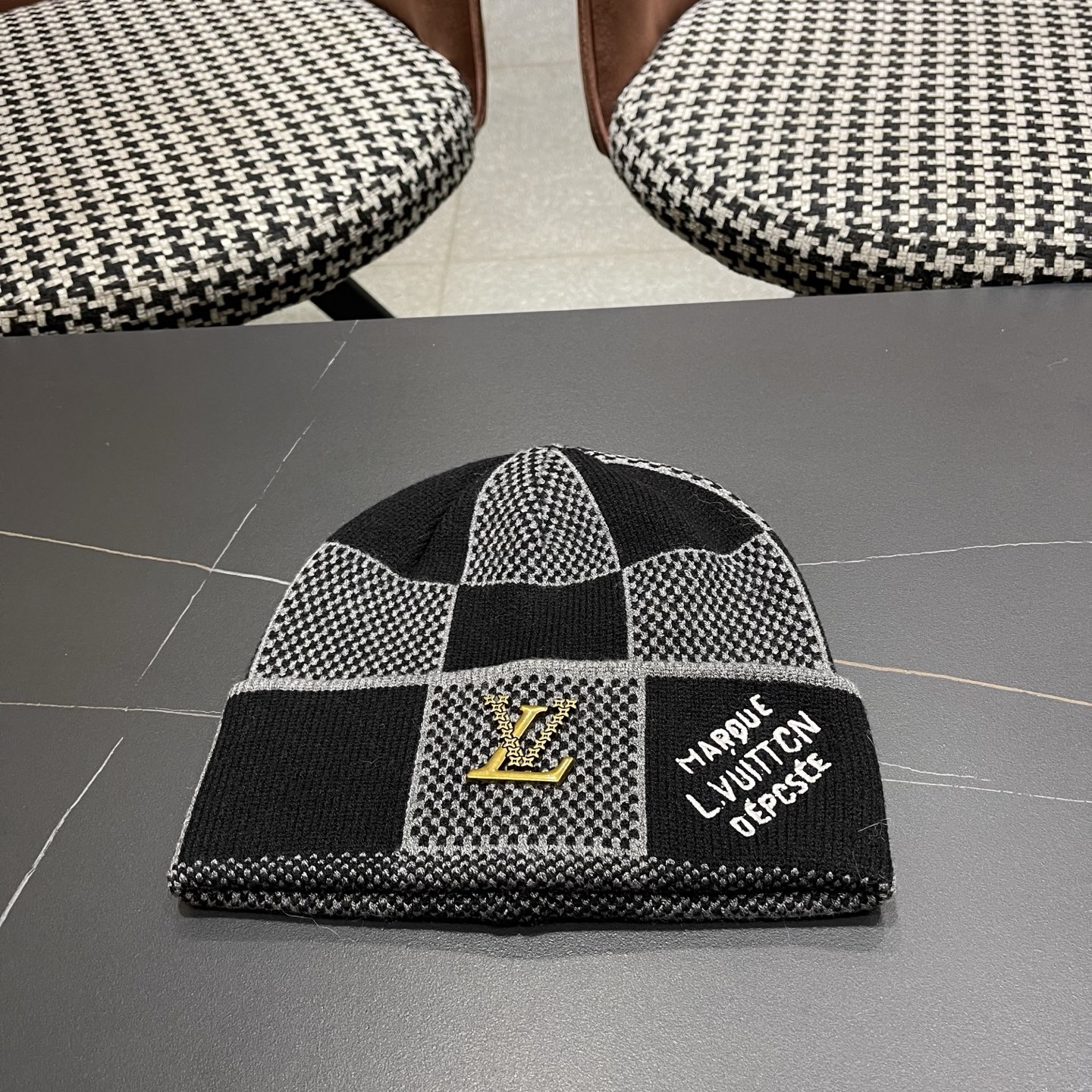 LV路易威登经典原单毛线帽，采用精选羊毛面料，超高羊毛成份，‼️手感超柔软，弹性极佳，市场品质多多，亲们