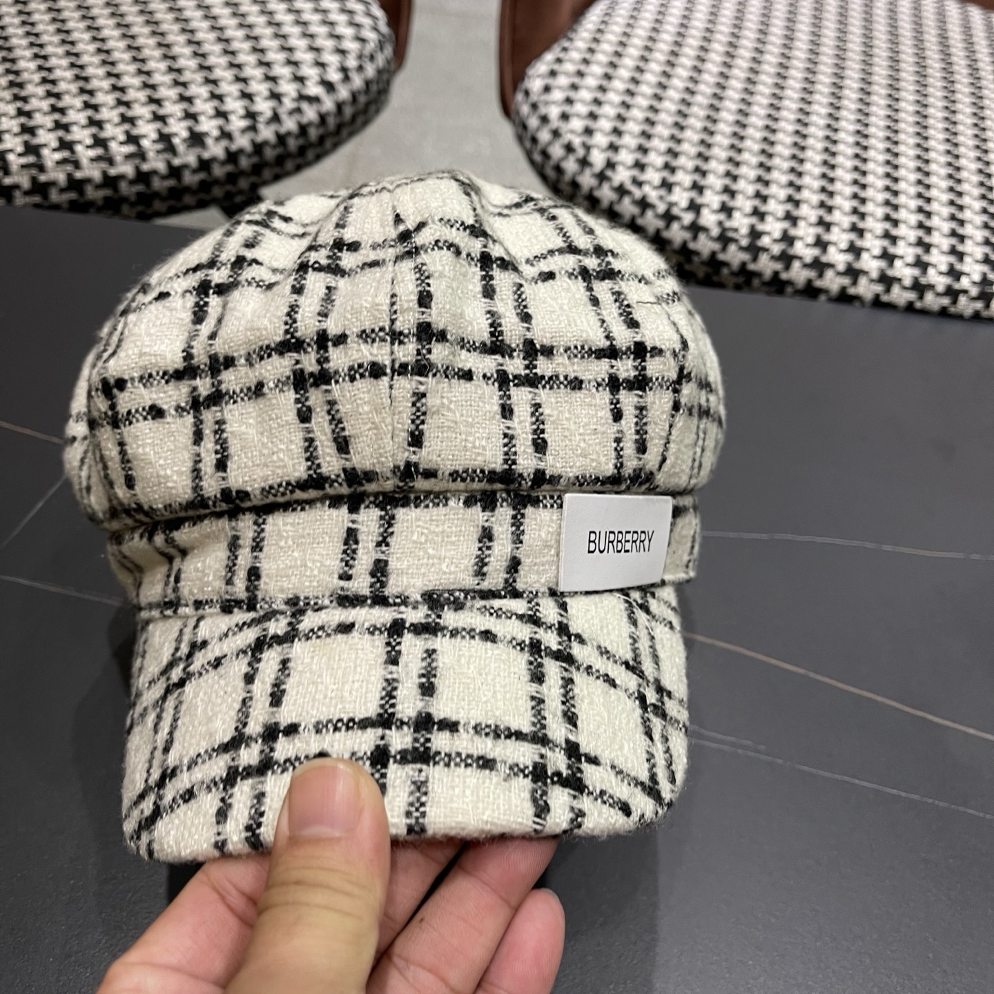 巴宝莉Burberry英伦风贝雷帽子女款2025新款时尚百搭画家帽日系显脸小鸭舌八角帽