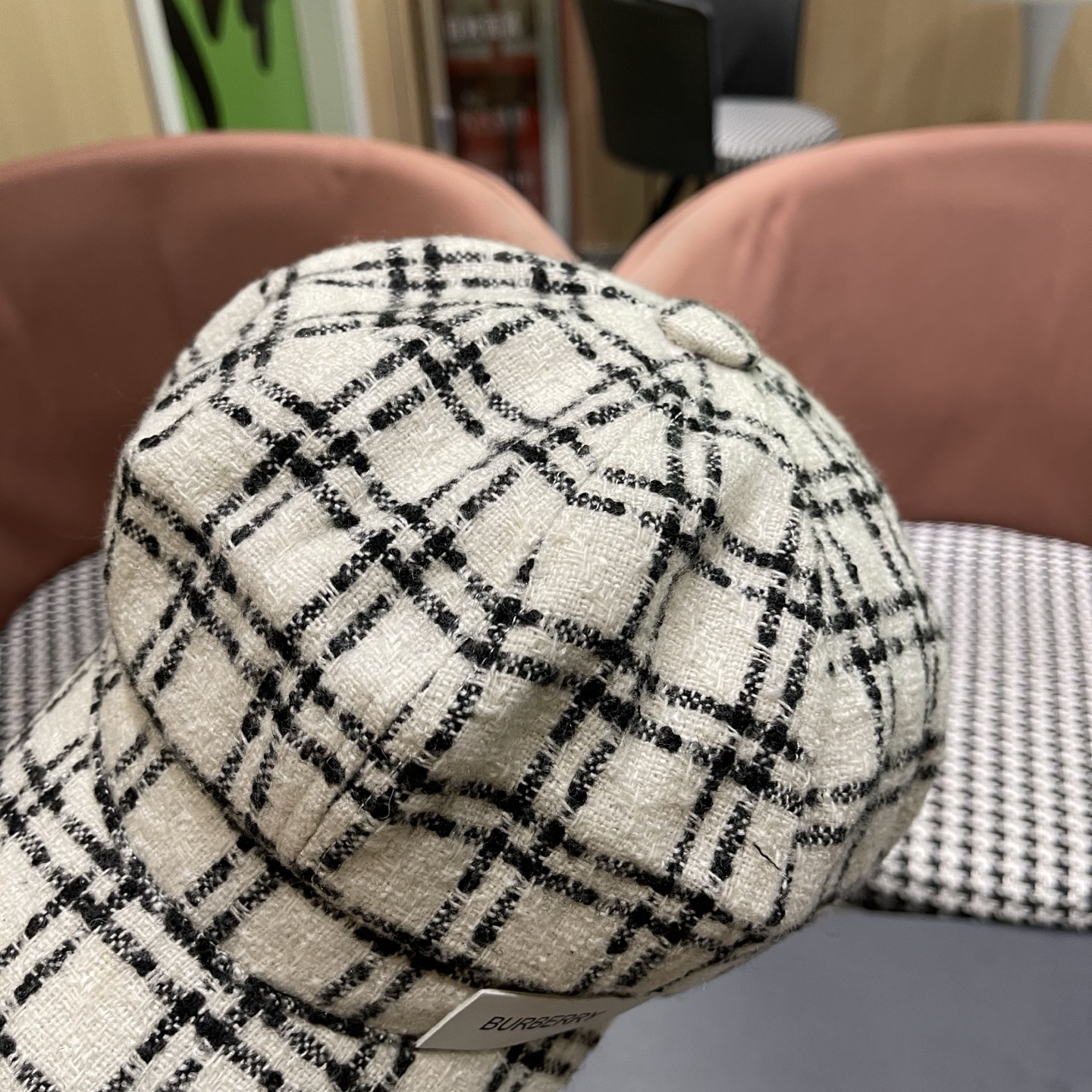 巴宝莉Burberry英伦风贝雷帽子女款2025新款时尚百搭画家帽日系显脸小鸭舌八角帽