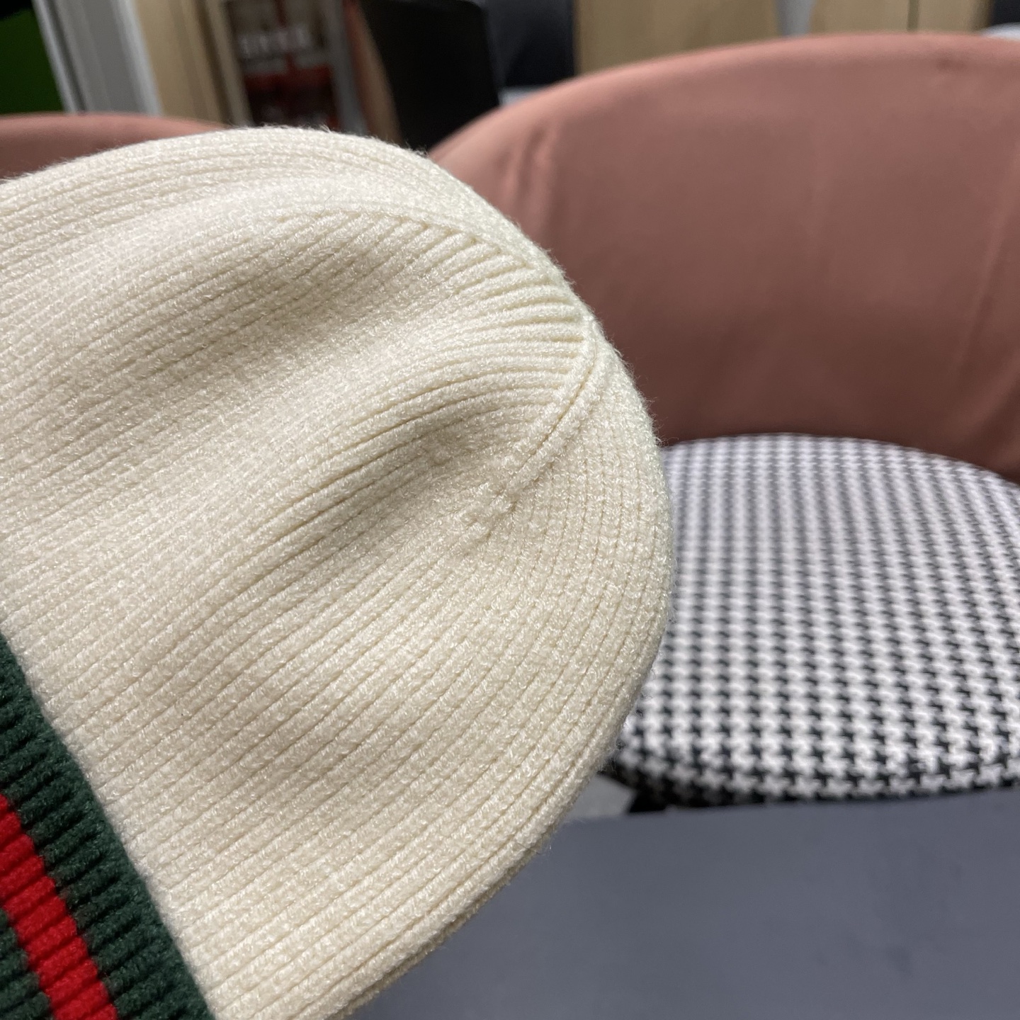 GUCCI古奇👒经典原单针织毛线帽，采用精选百羊毛面料，手感超柔软，弹性极佳，高档又减龄、超保暖！