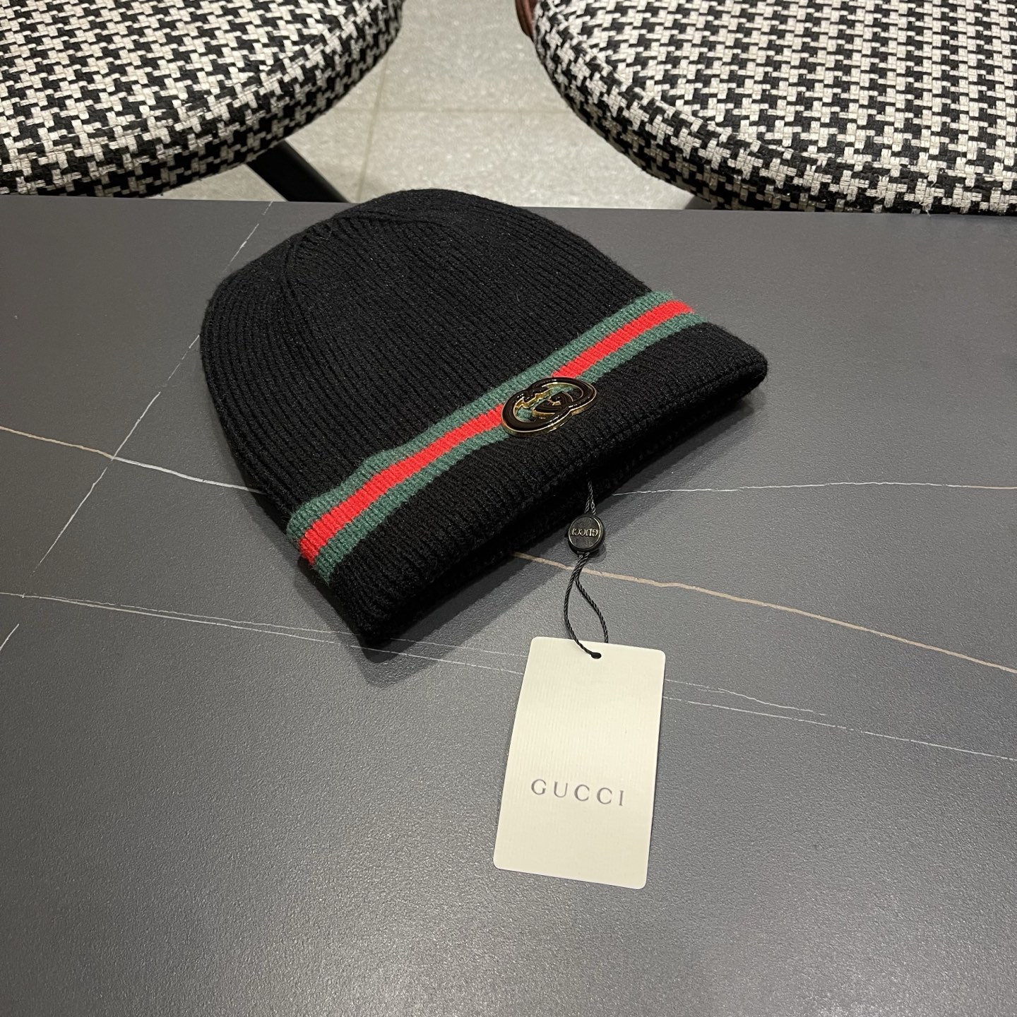 GUCCI古奇👒经典原单针织毛线帽，采用精选百羊毛面料，手感超柔软，弹性极佳，高档又减龄、超保暖！