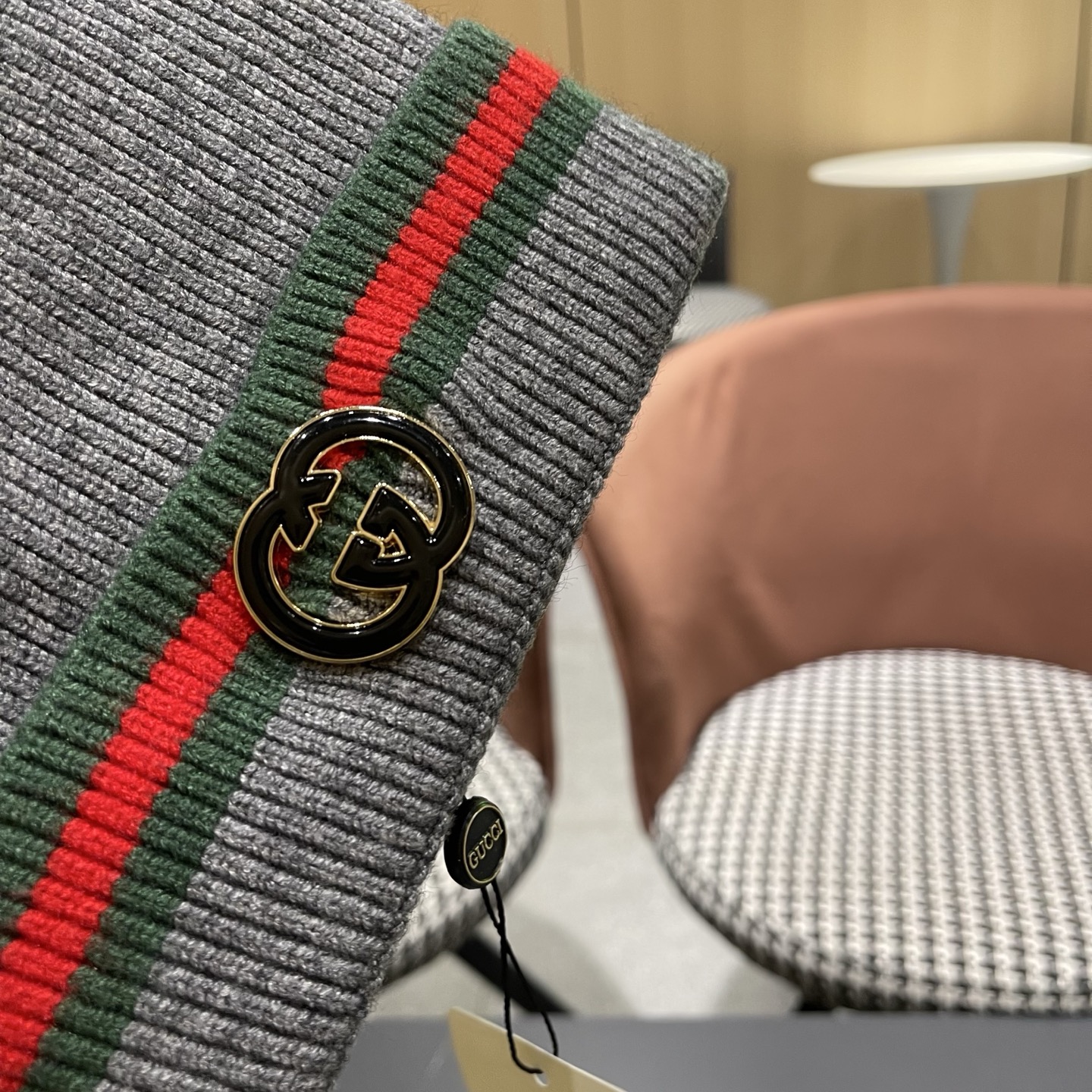 GUCCI古奇👒经典原单针织毛线帽，采用精选百羊毛面料，手感超柔软，弹性极佳，高档又减龄、超保暖！
