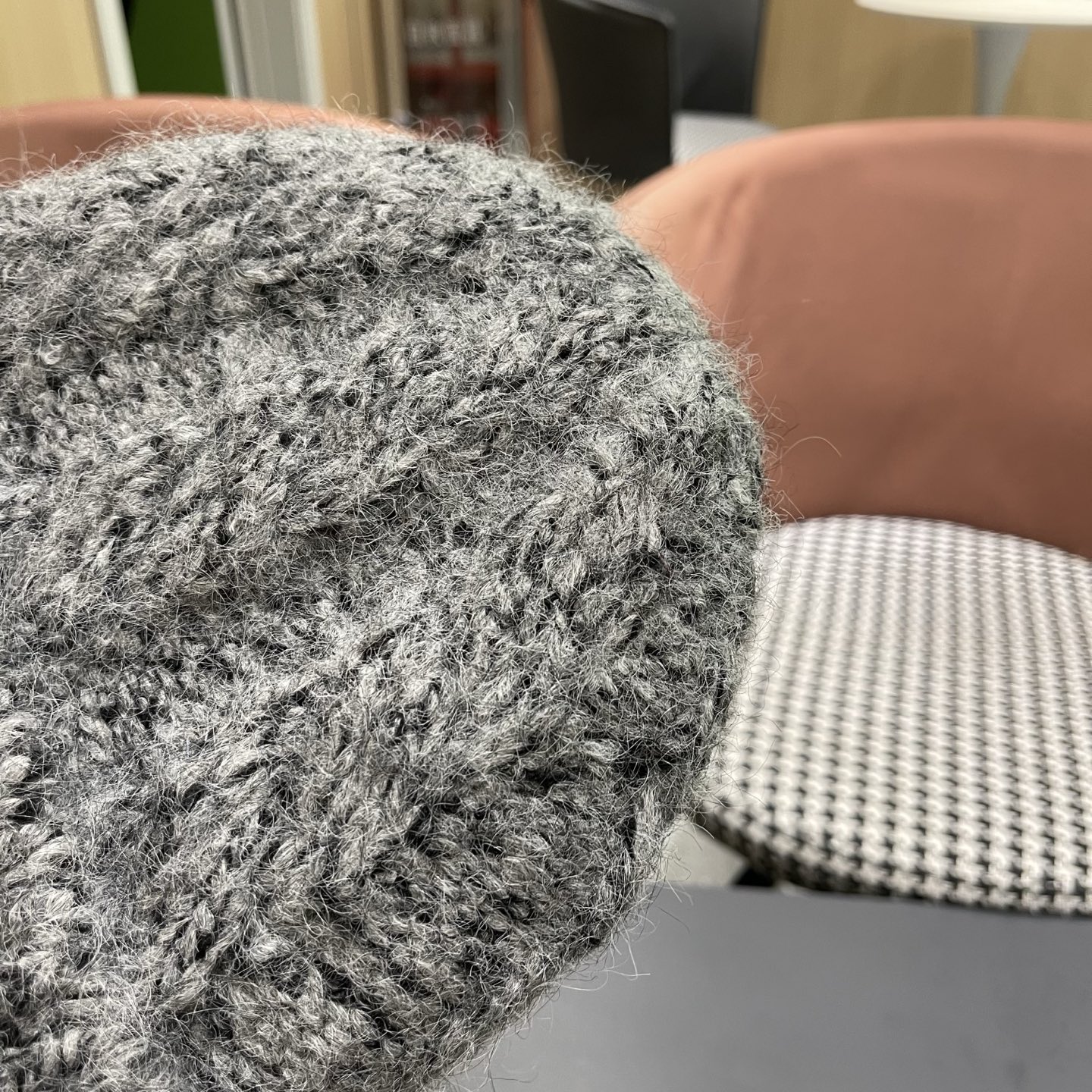 【Chanel香奈儿】2025新款麻花小香风搭配针织毛线帽，时尚简约#保暖款