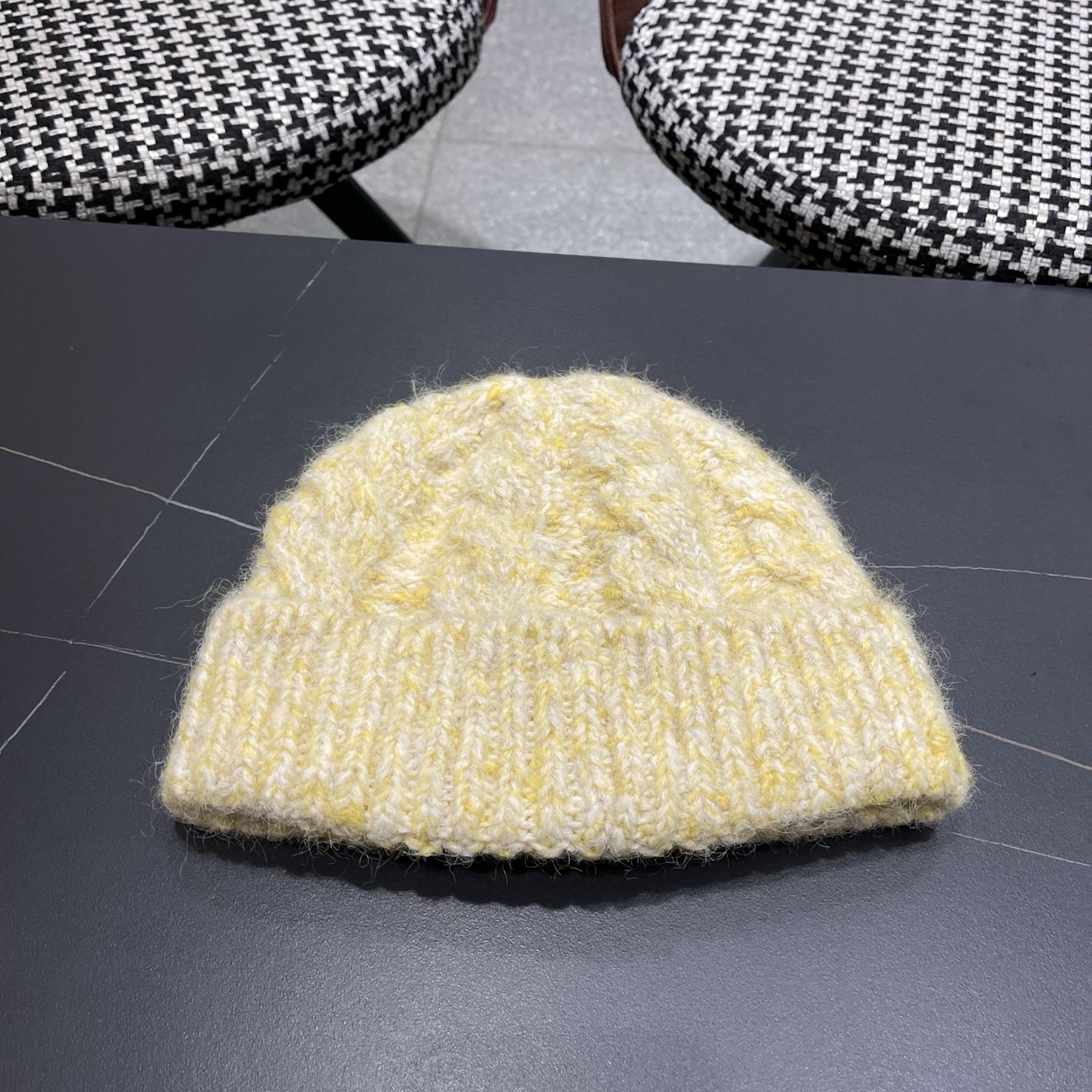 【Chanel香奈儿】2025新款麻花小香风搭配针织毛线帽，时尚简约#保暖款