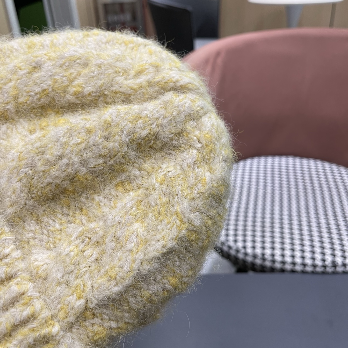 【Chanel香奈儿】2025新款麻花小香风搭配针织毛线帽，时尚简约#保暖款