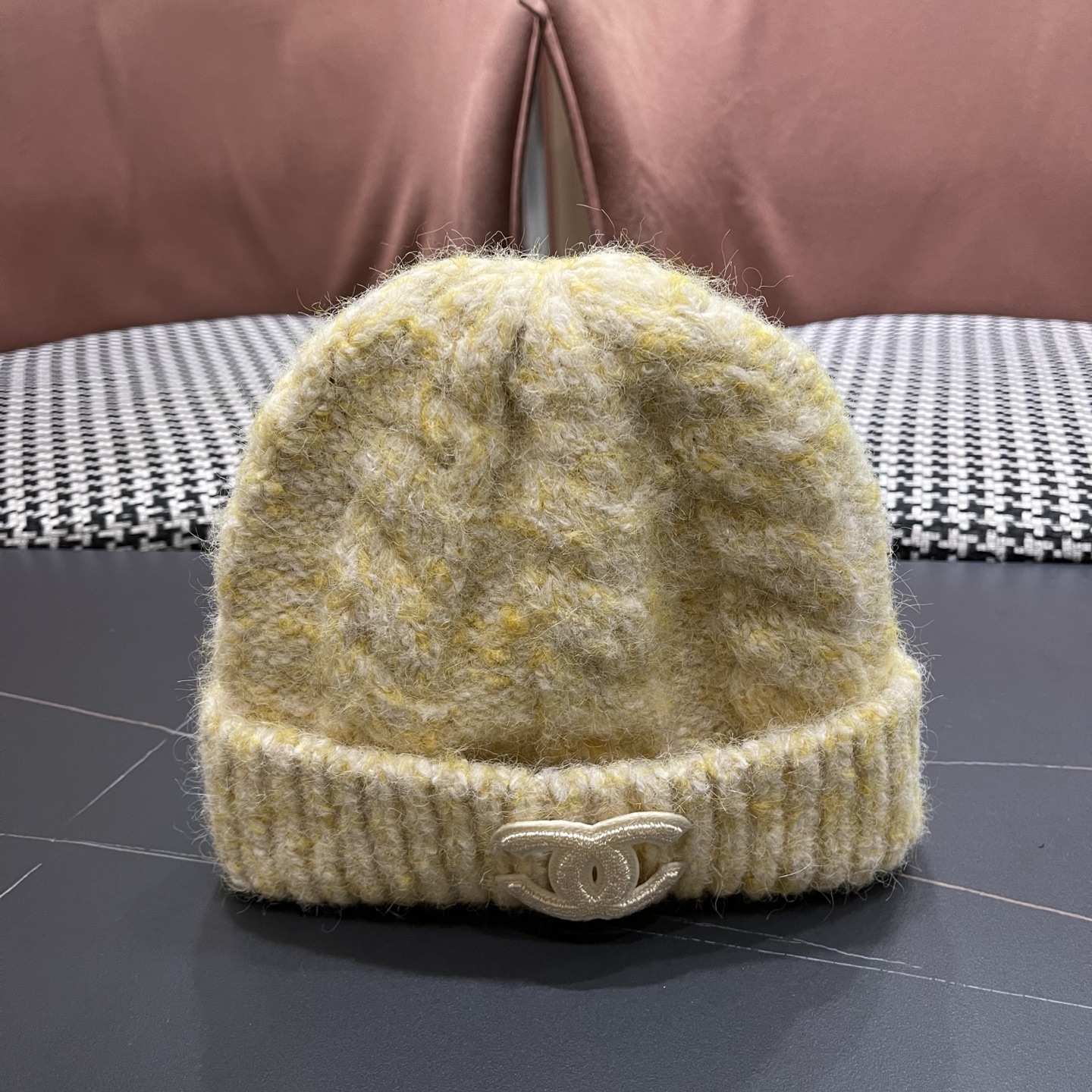 【Chanel香奈儿】2025新款麻花小香风搭配针织毛线帽，时尚简约#保暖款