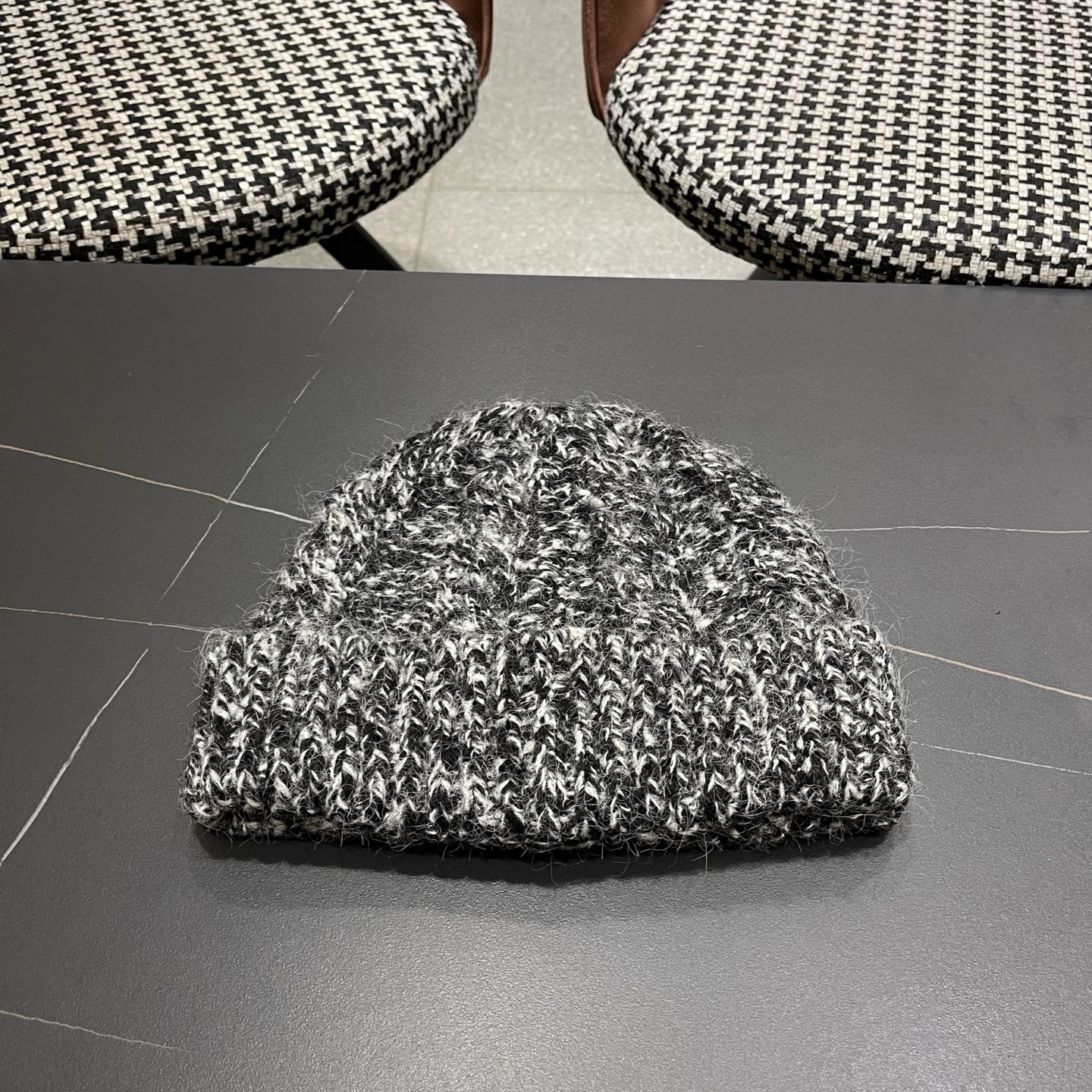 【Chanel香奈儿】2025新款麻花小香风搭配针织毛线帽，时尚简约#保暖款