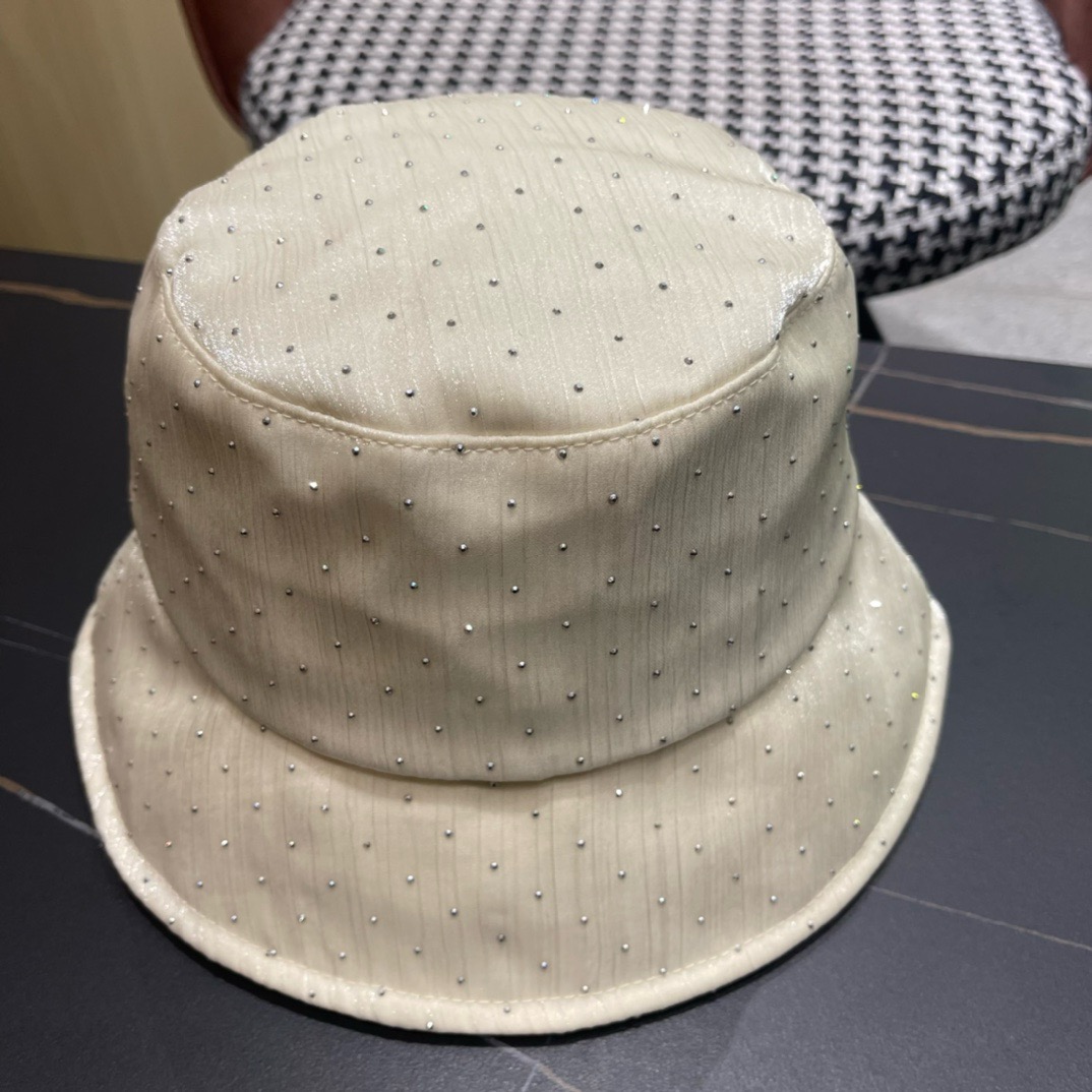 赛琳celine2025新款渔夫帽子女春夏时尚薄款优雅气质旅游出行防晒遮阳帽