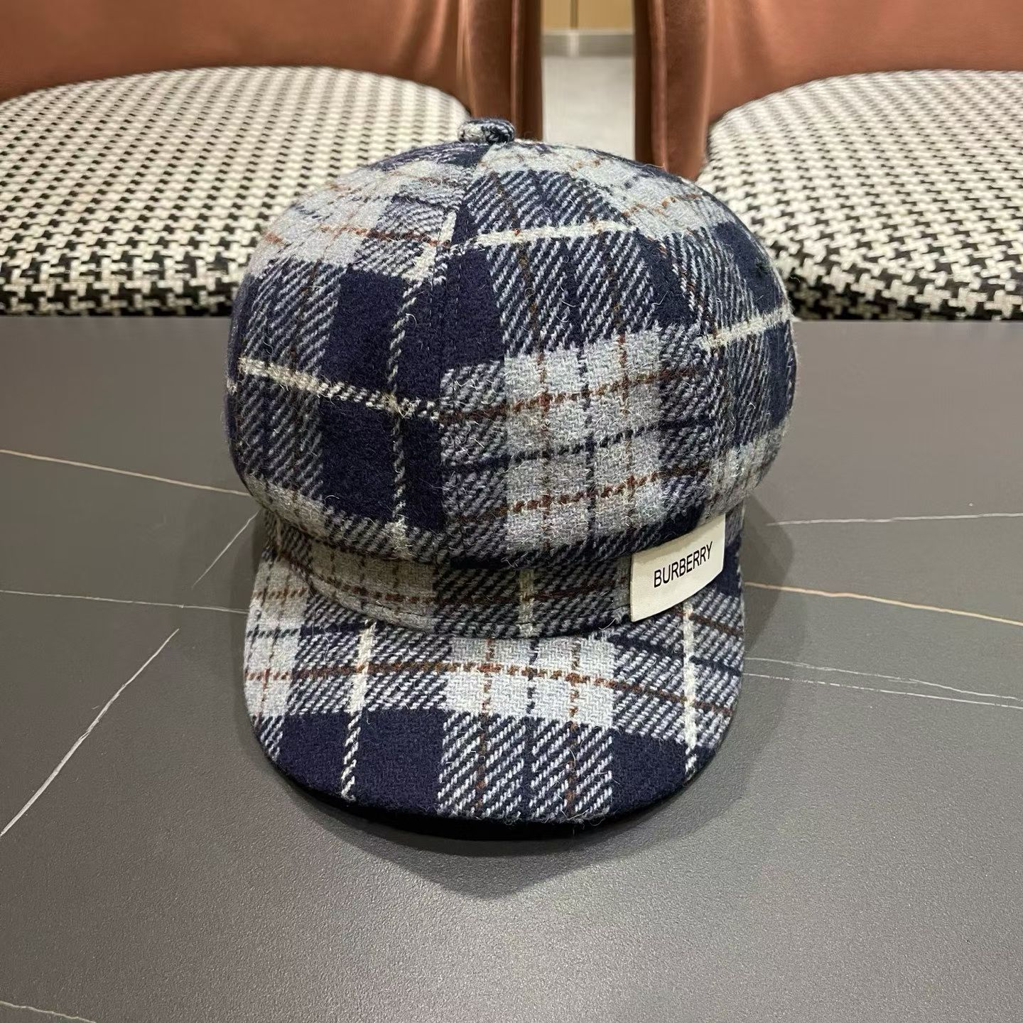 NO:587941,BURBERRY autumn and winter plaid octagonal hat for women, British face, small retro duck tongue beret, student painter, newsboy hat, versatile hat, fisherman hat, baseball cap, knitted hat, hat, burberry, burberry, espadrilles, hats19860909巴宝莉BURBERRY 秋冬季格子八角帽女英伦显脸小复古鸭舌贝雷帽学生画家报童帽百搭帽子渔夫帽棒球帽针织帽,帽子,burberry,burberry,espadrilles,hats,hat