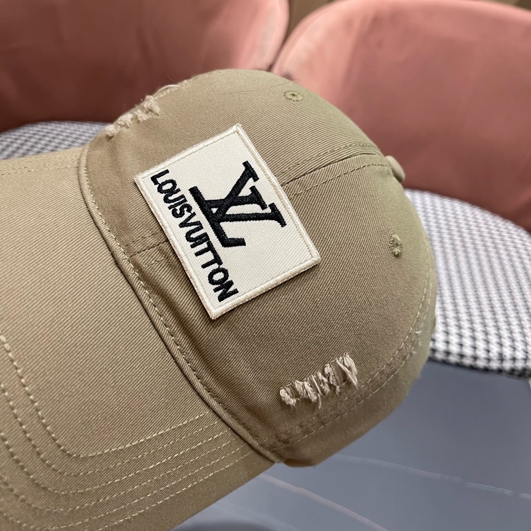 LV路易威登棒球帽🧢轻盈透气。完美版型，独家实物拍摄，男女适用