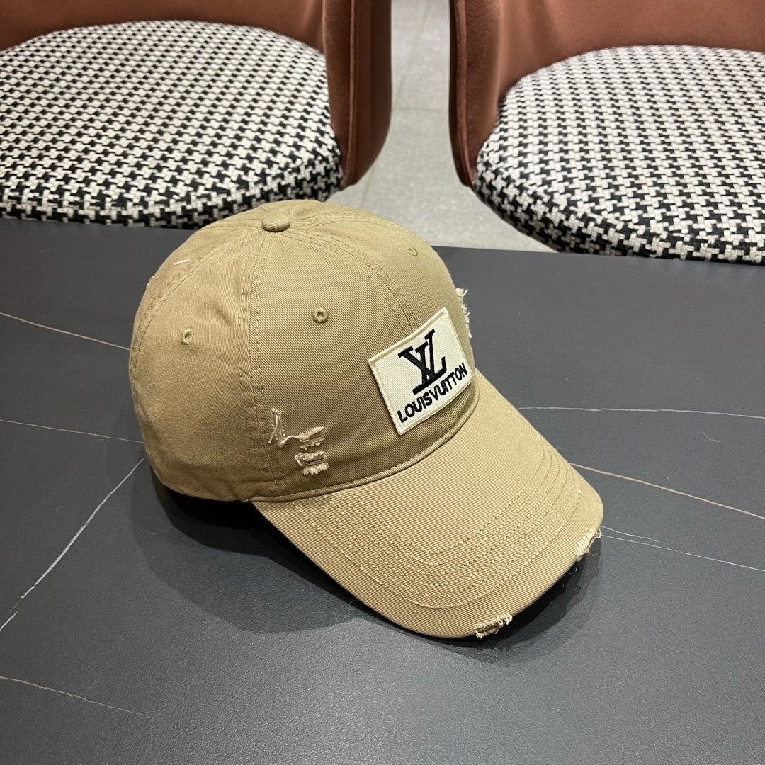 LV路易威登棒球帽🧢轻盈透气。完美版型，独家实物拍摄，男女适用