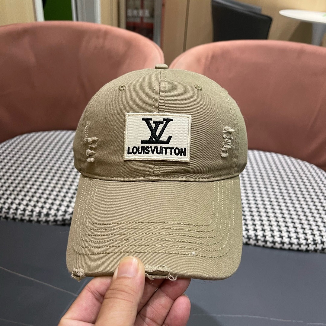 LV路易威登棒球帽🧢轻盈透气。完美版型，独家实物拍摄，男女适用