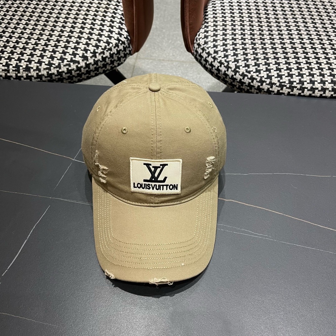 LV路易威登棒球帽🧢轻盈透气。完美版型，独家实物拍摄，男女适用