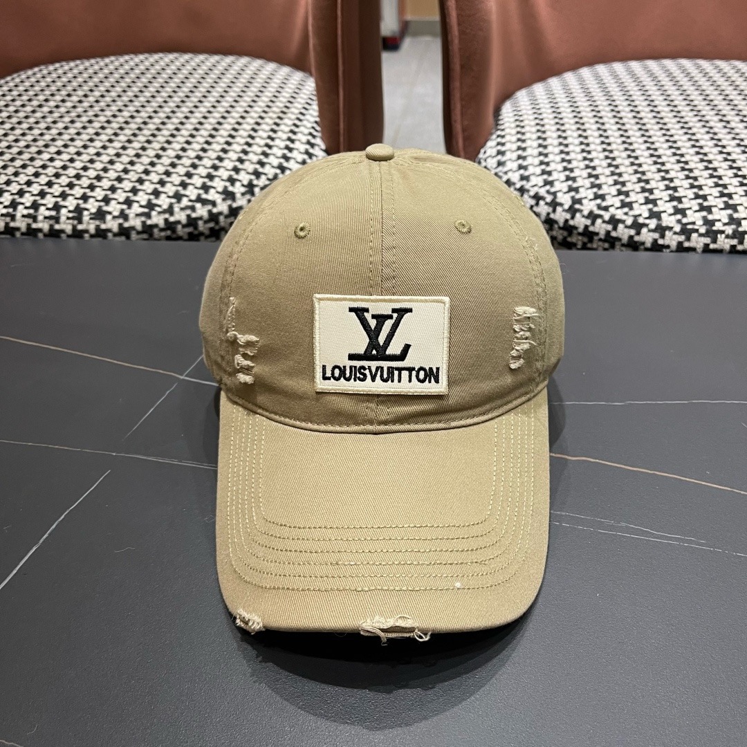 LV路易威登棒球帽🧢轻盈透气。完美版型，独家实物拍摄，男女适用