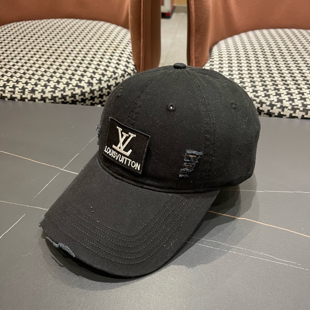 LV路易威登棒球帽🧢轻盈透气。完美版型，独家实物拍摄，男女适用