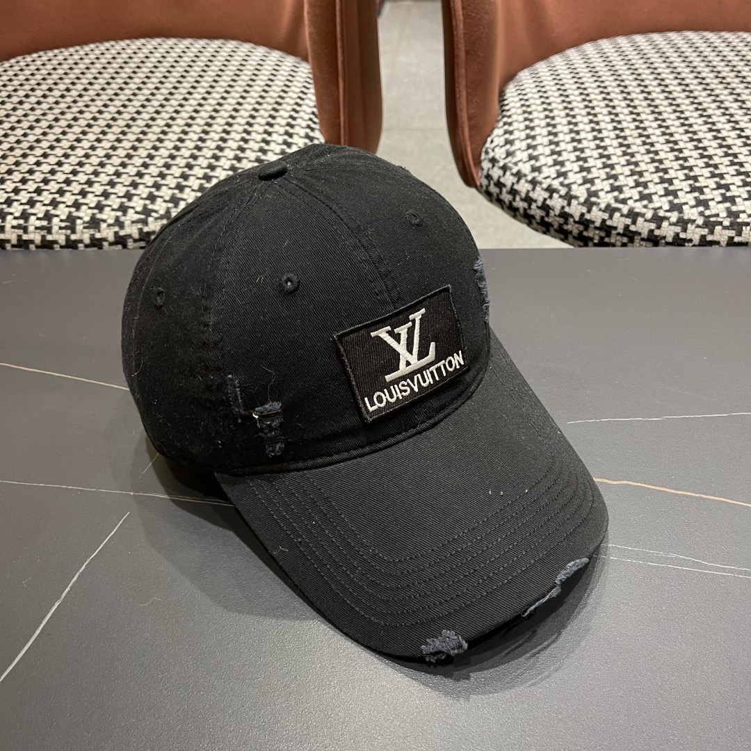 LV路易威登棒球帽🧢轻盈透气。完美版型，独家实物拍摄，男女适用