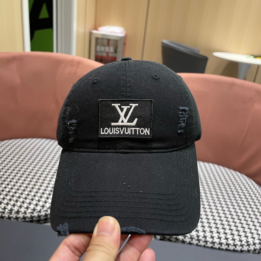LV路易威登棒球帽🧢轻盈透气。完美版型，独家实物拍摄，男女适用