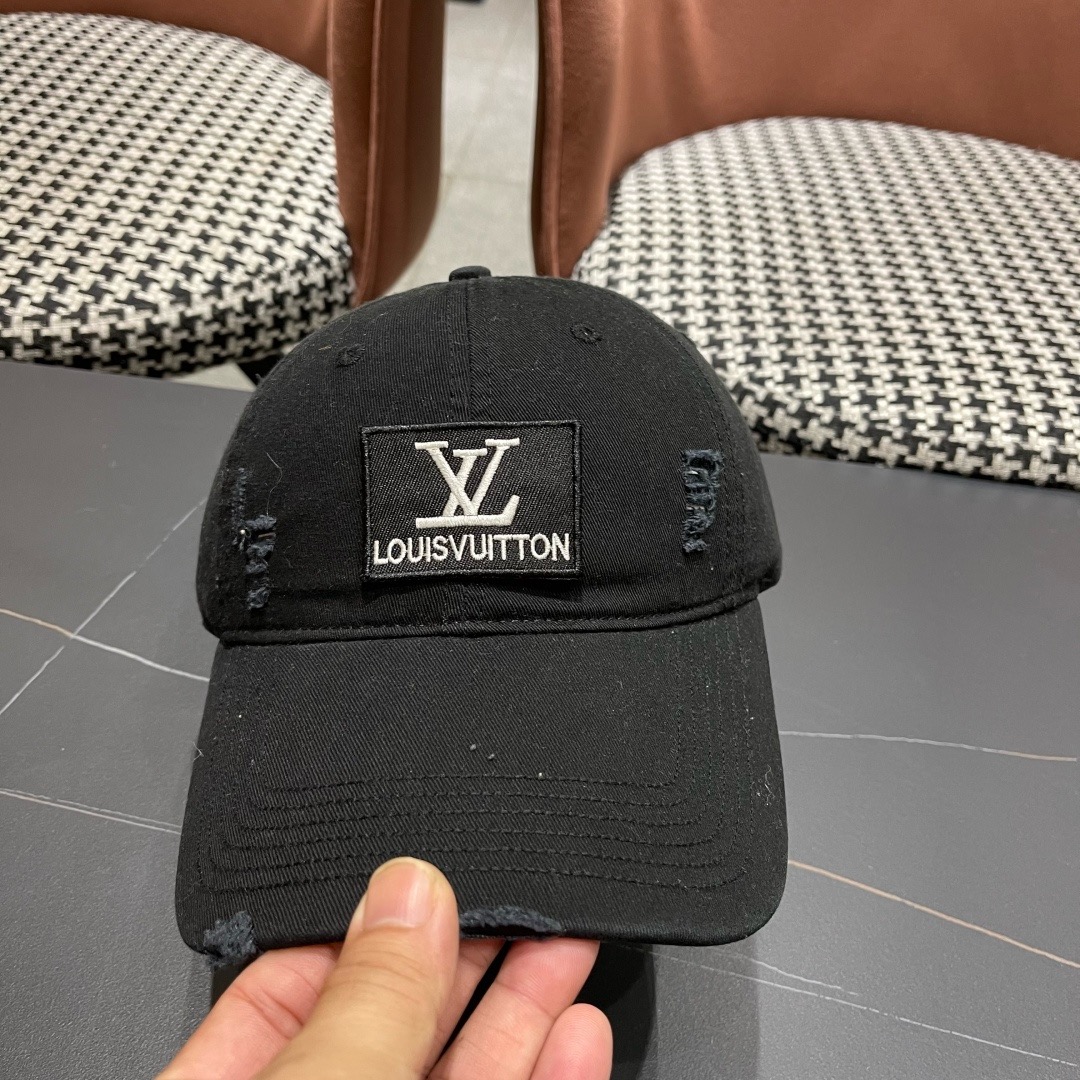 LV路易威登棒球帽🧢轻盈透气。完美版型，独家实物拍摄，男女适用