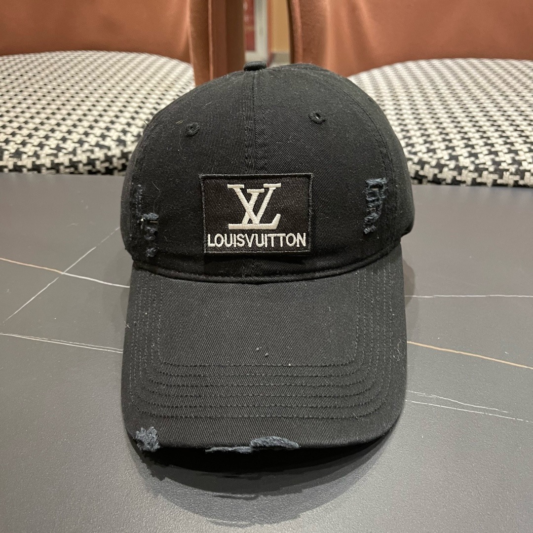 LV路易威登棒球帽🧢轻盈透气。完美版型，独家实物拍摄，男女适用