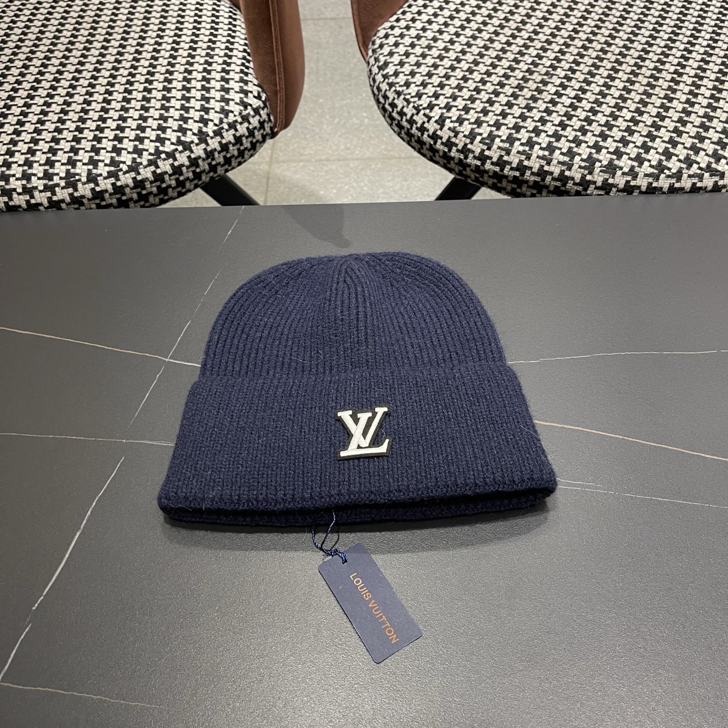 lv路易威登 纯色基础款针织帽男韩版休闲百搭学生情侣冷帽女秋冬保暖毛线帽子