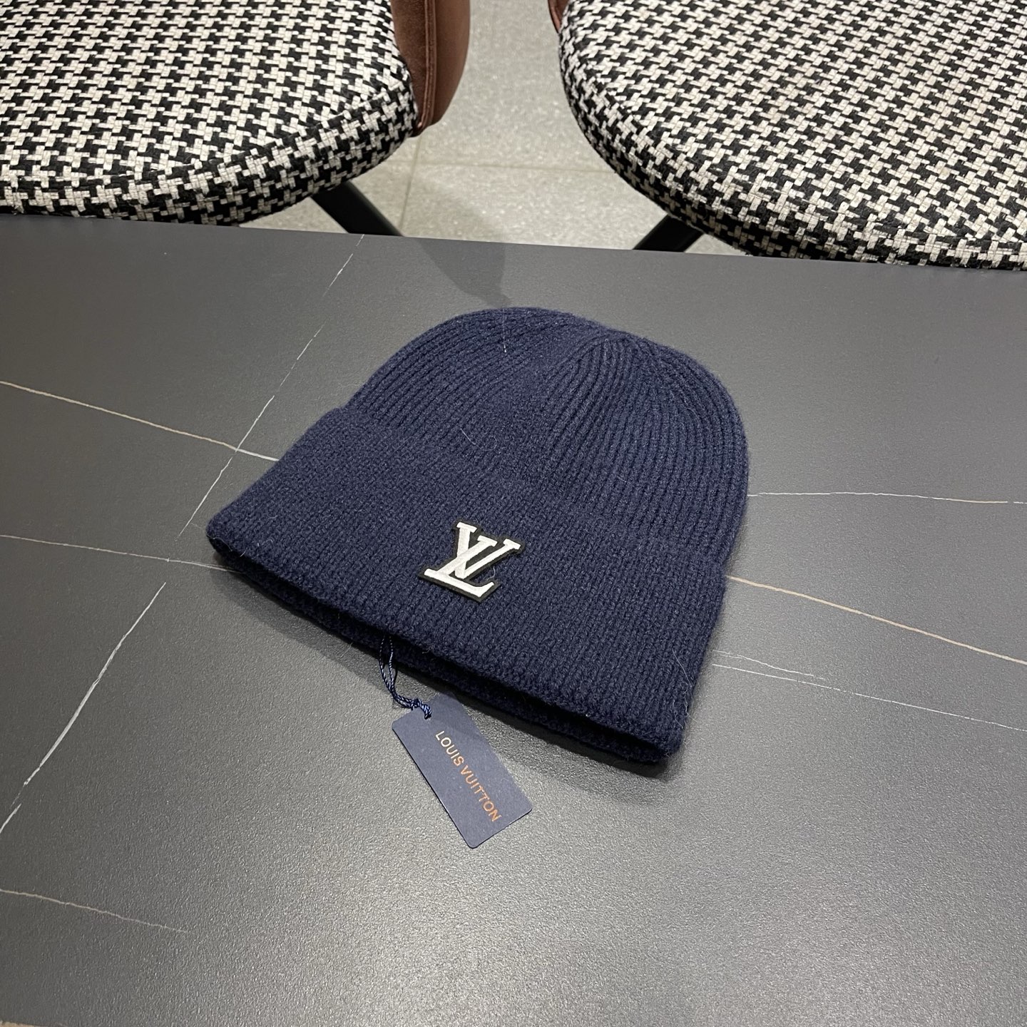 lv路易威登 纯色基础款针织帽男韩版休闲百搭学生情侣冷帽女秋冬保暖毛线帽子