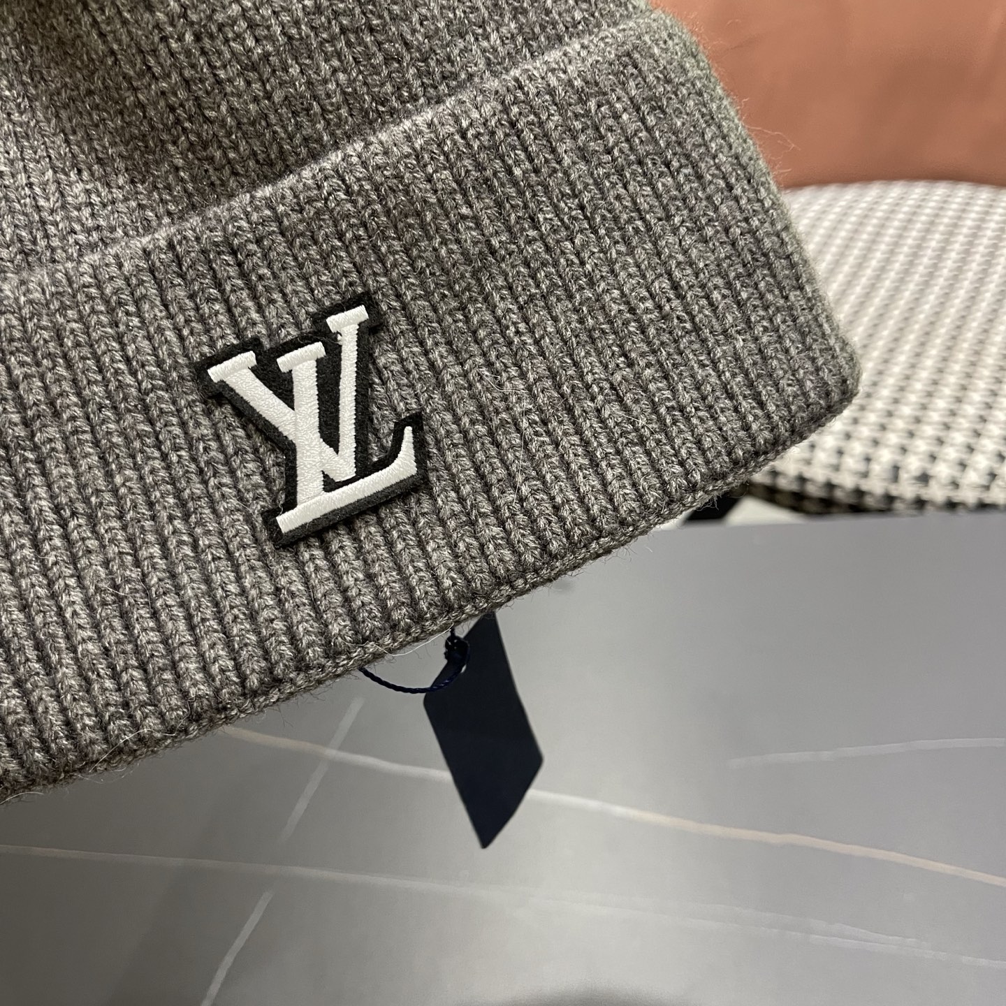 lv路易威登 纯色基础款针织帽男韩版休闲百搭学生情侣冷帽女秋冬保暖毛线帽子