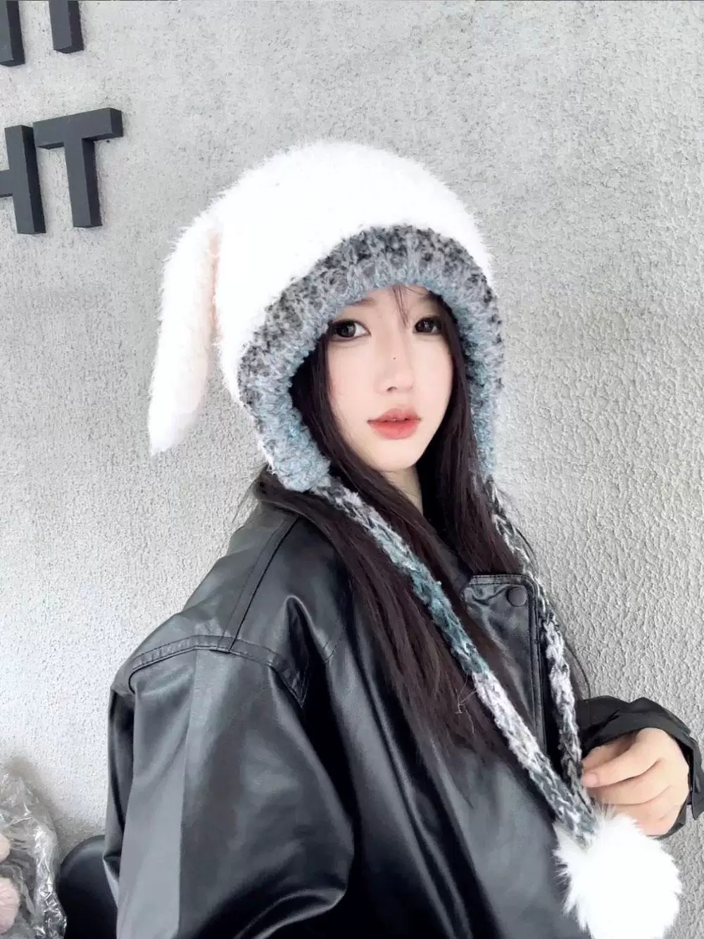 NO:604954,Dior Dior small face 2025 new autumn and winter thickened cycling cute rabbit ears hat women's big head big face hat bag one hat fisherman hat baseball cap knitted hat, hat, dior, dior, espadrilles, hats19860909Dior迪奥 显脸小2025新款秋冬加厚骑车可爱 兔子耳朵帽子女大头大脸帽包一体帽子渔夫帽棒球帽针织帽,帽子,dior,dior,espadrilles,hats,hat