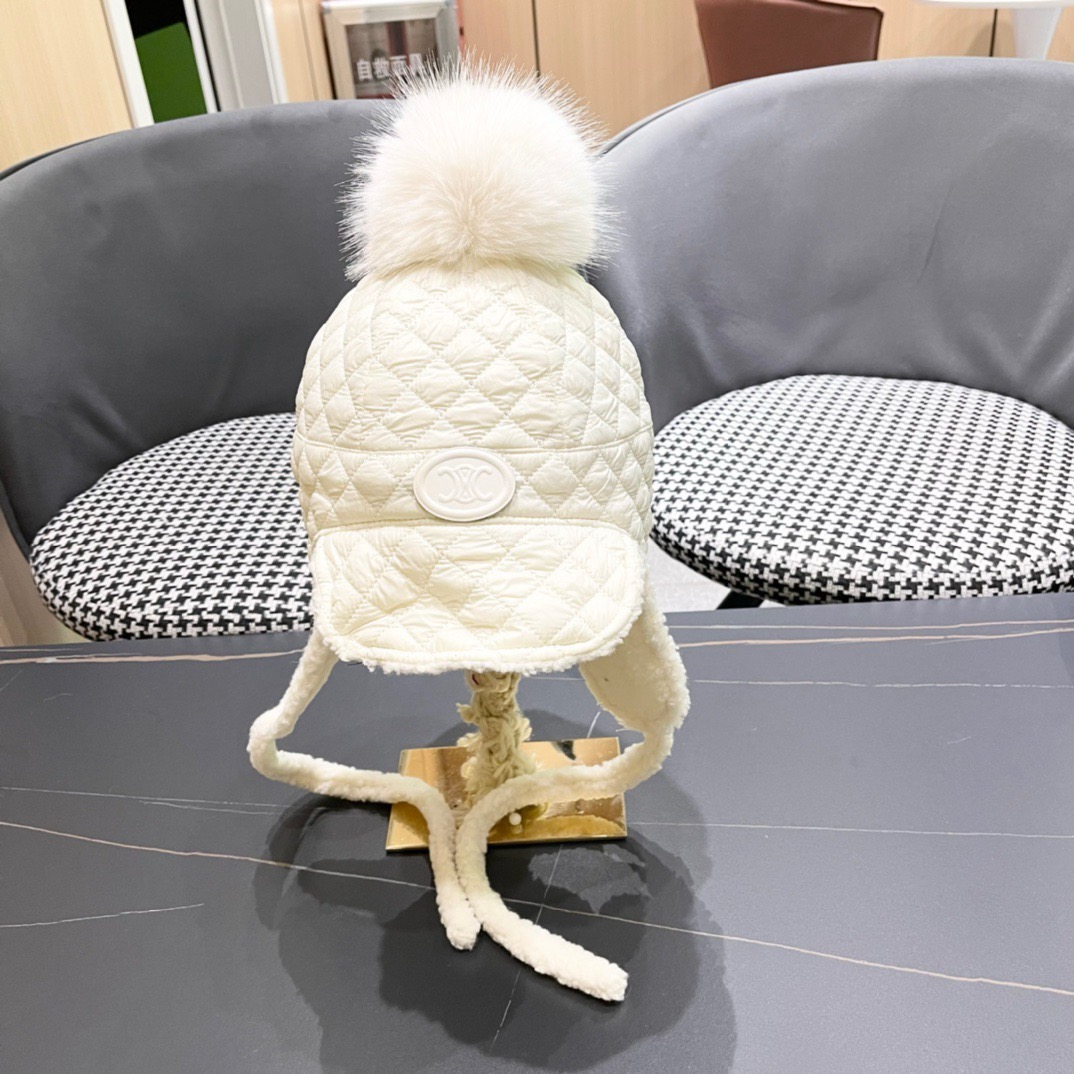 P120 赛琳cellne 秋冬新款雷锋帽女冬季时尚保暖加绒防寒骑车护耳帽防帽子女