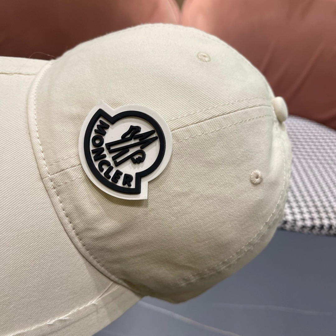 春夏新款 蒙口MONCLER 新款棒球帽，年轻时尚潮人穿搭色系，视觉效果超强，好看有质感！