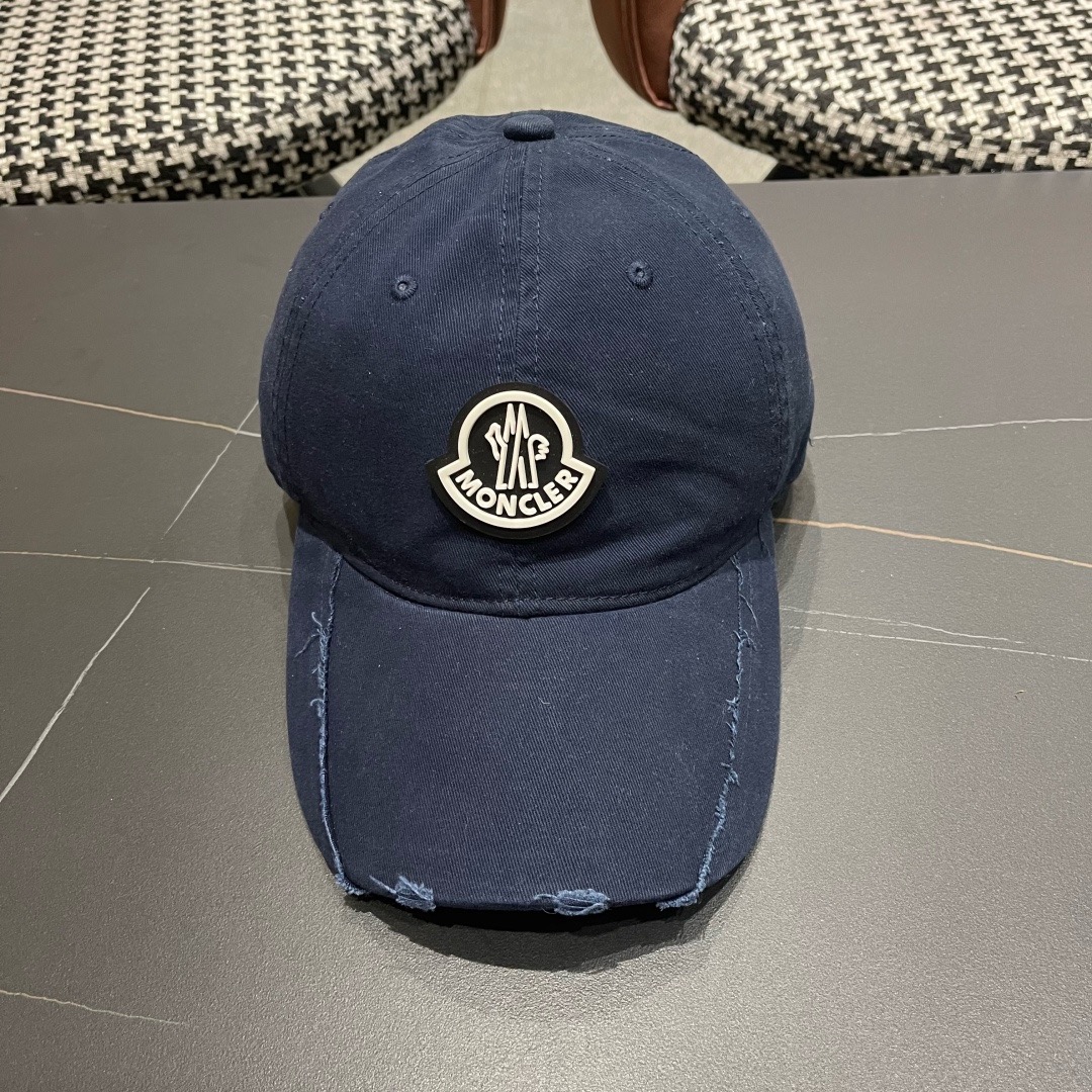 春夏新款 蒙口MONCLER 新款棒球帽，年轻时尚潮人穿搭色系，视觉效果超强，好看有质感！