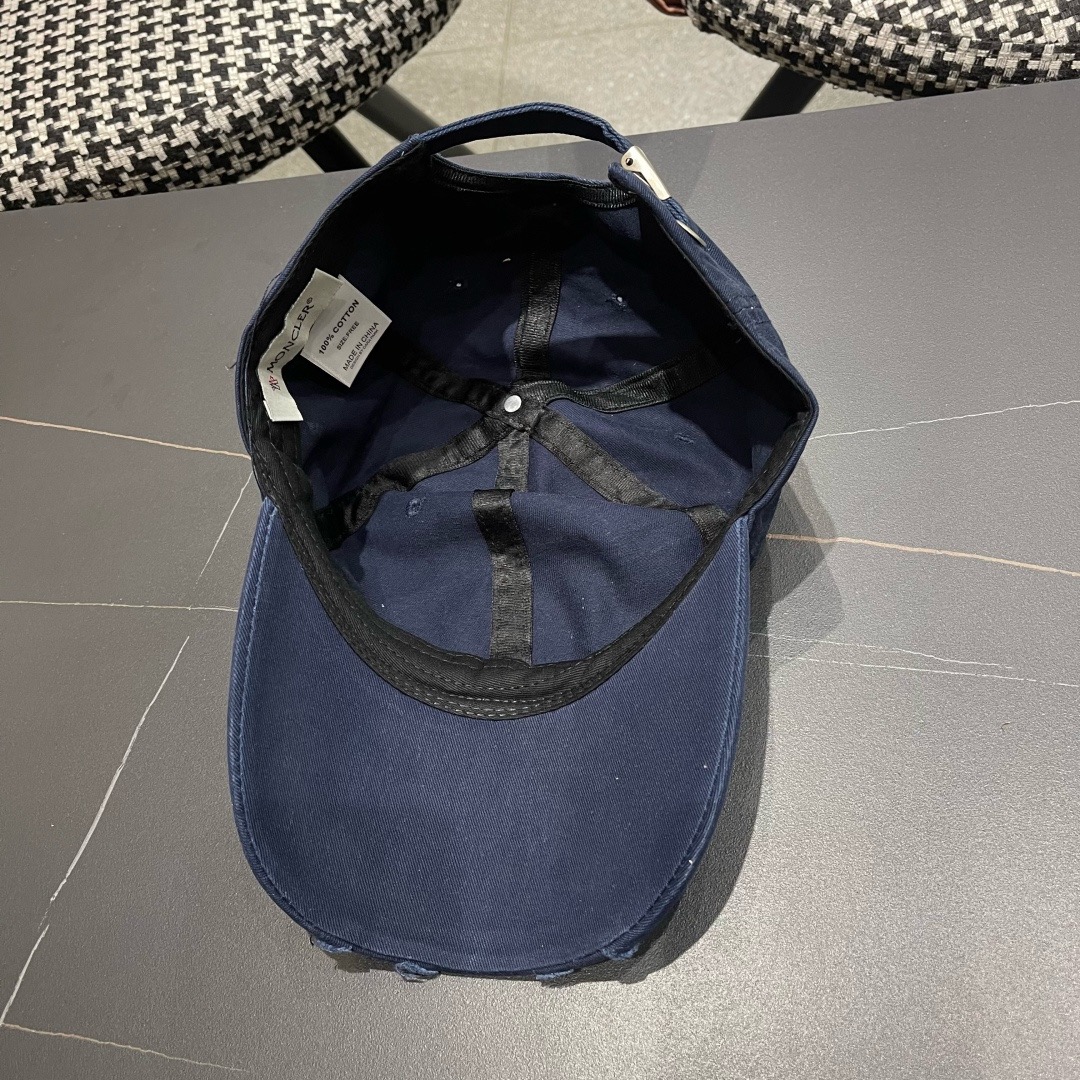春夏新款 蒙口MONCLER 新款棒球帽，年轻时尚潮人穿搭色系，视觉效果超强，好看有质感！