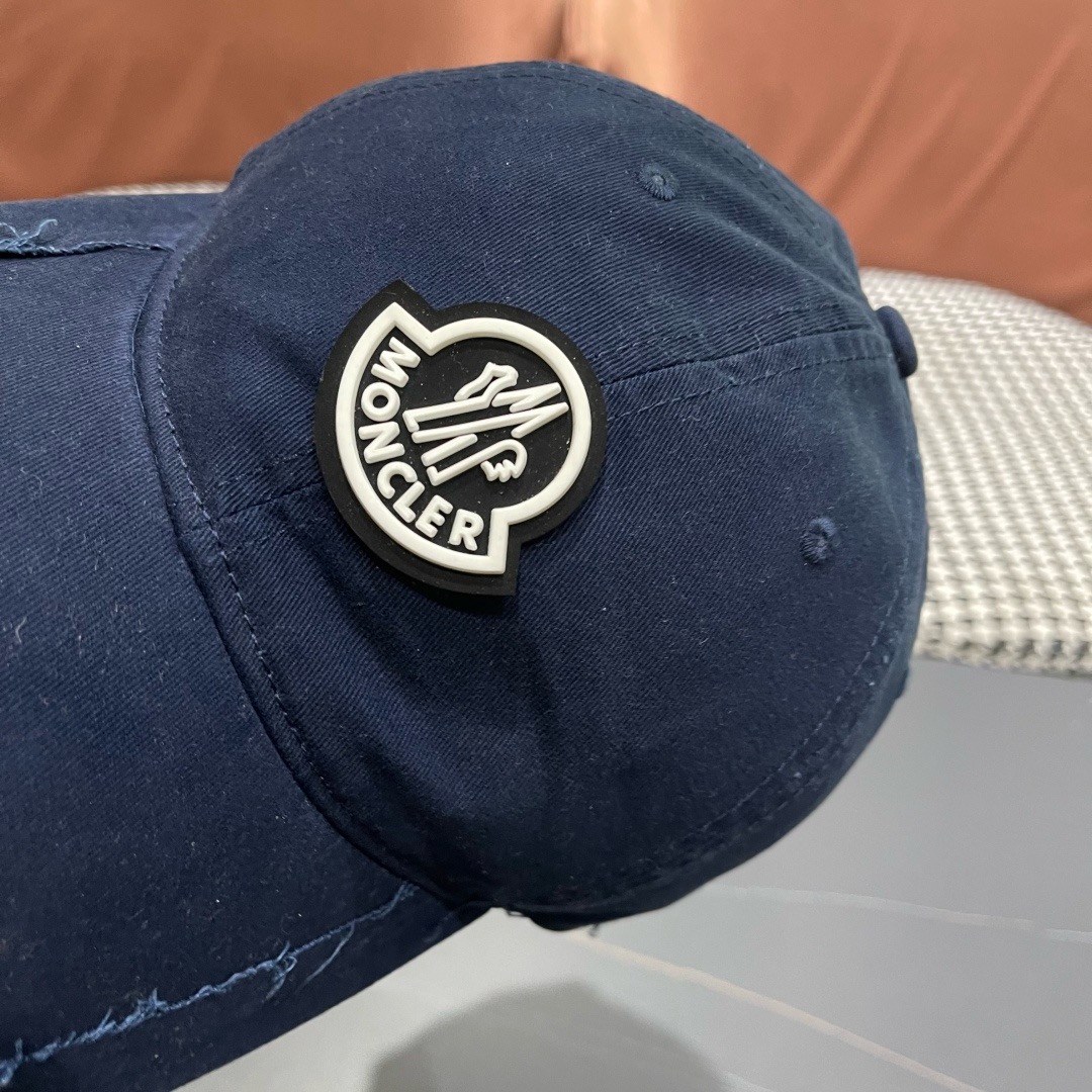春夏新款 蒙口MONCLER 新款棒球帽，年轻时尚潮人穿搭色系，视觉效果超强，好看有质感！