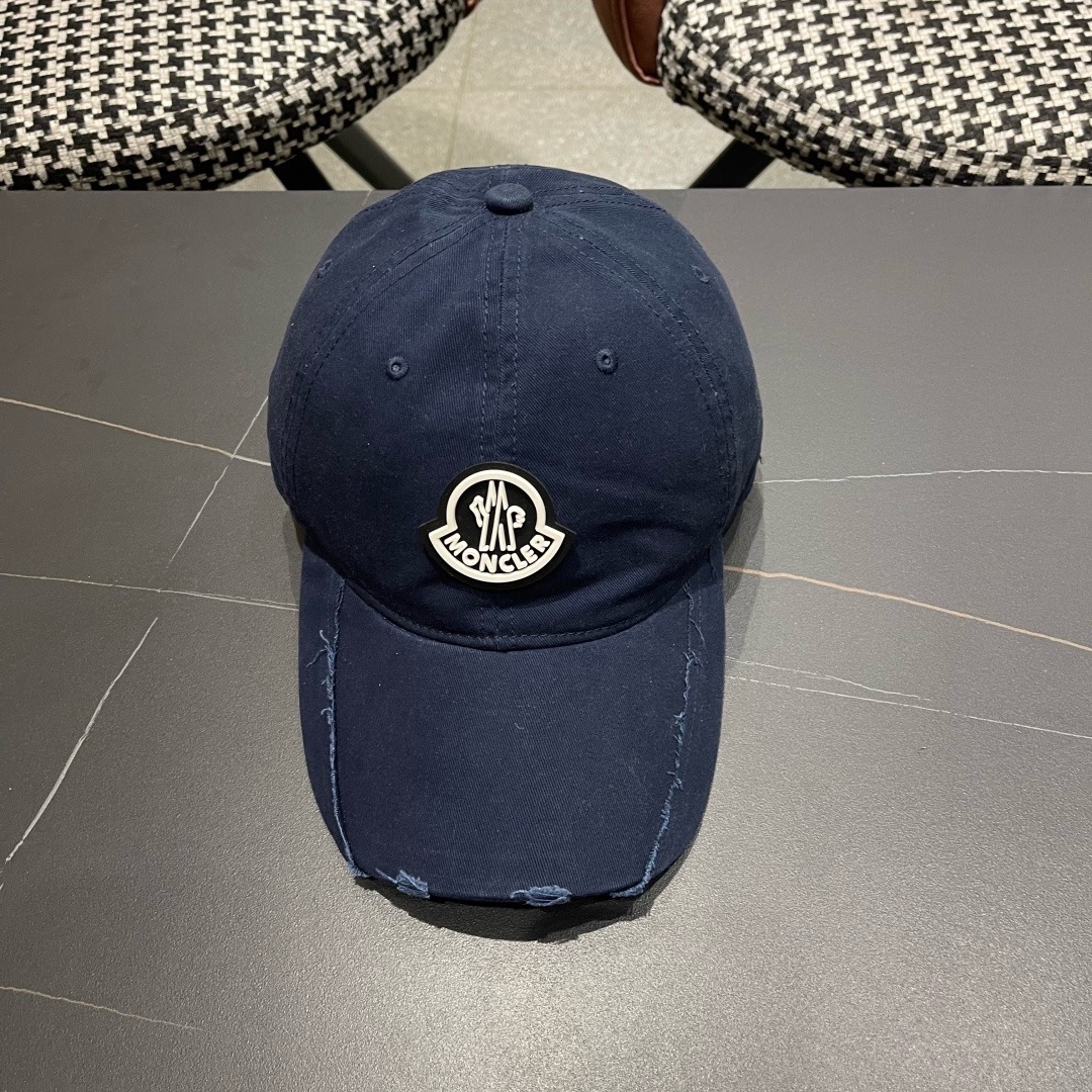 春夏新款 蒙口MONCLER 新款棒球帽，年轻时尚潮人穿搭色系，视觉效果超强，好看有质感！