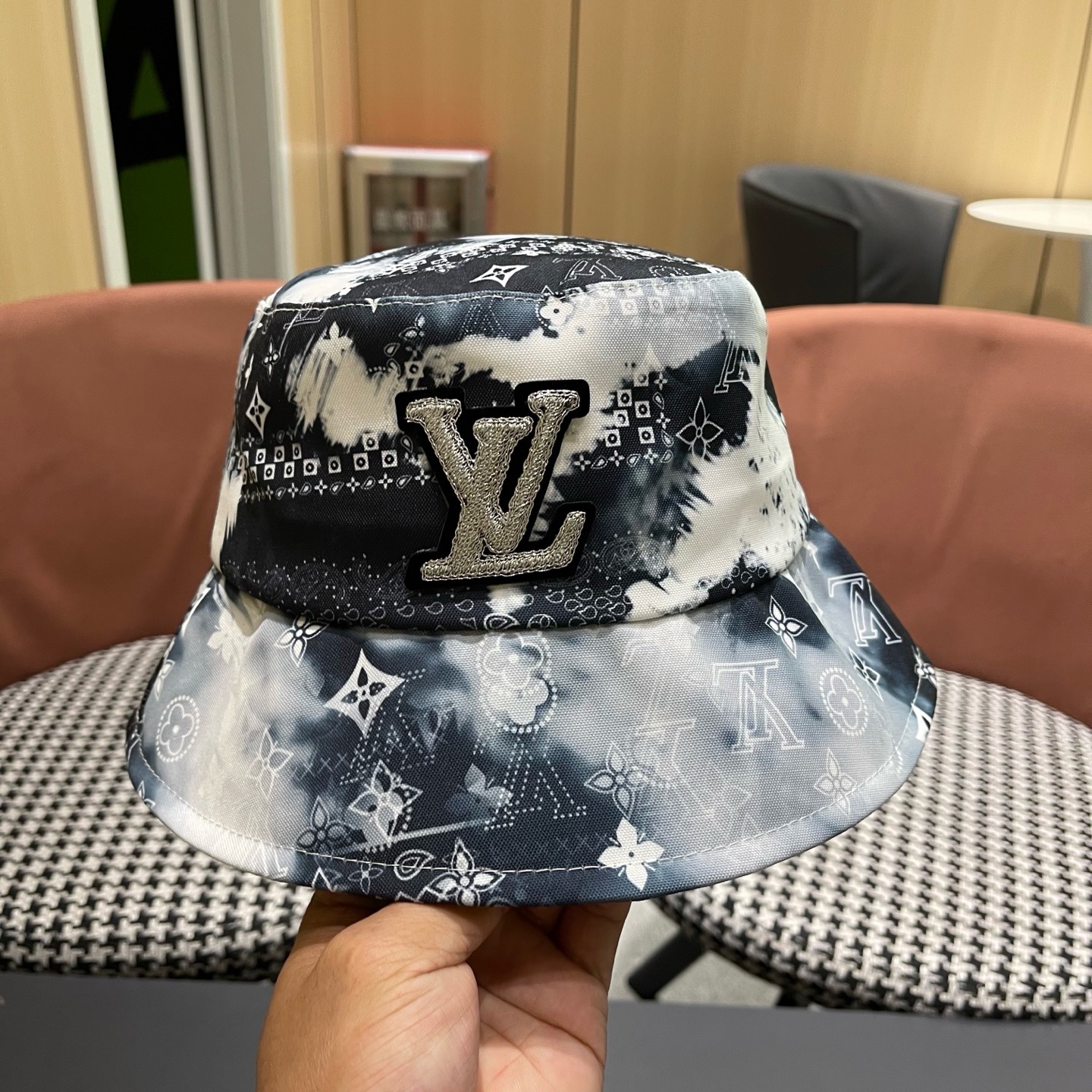 LV路易威登原单渔夫帽  轻盈透气。完美版型，独家实物拍摄，男女适用