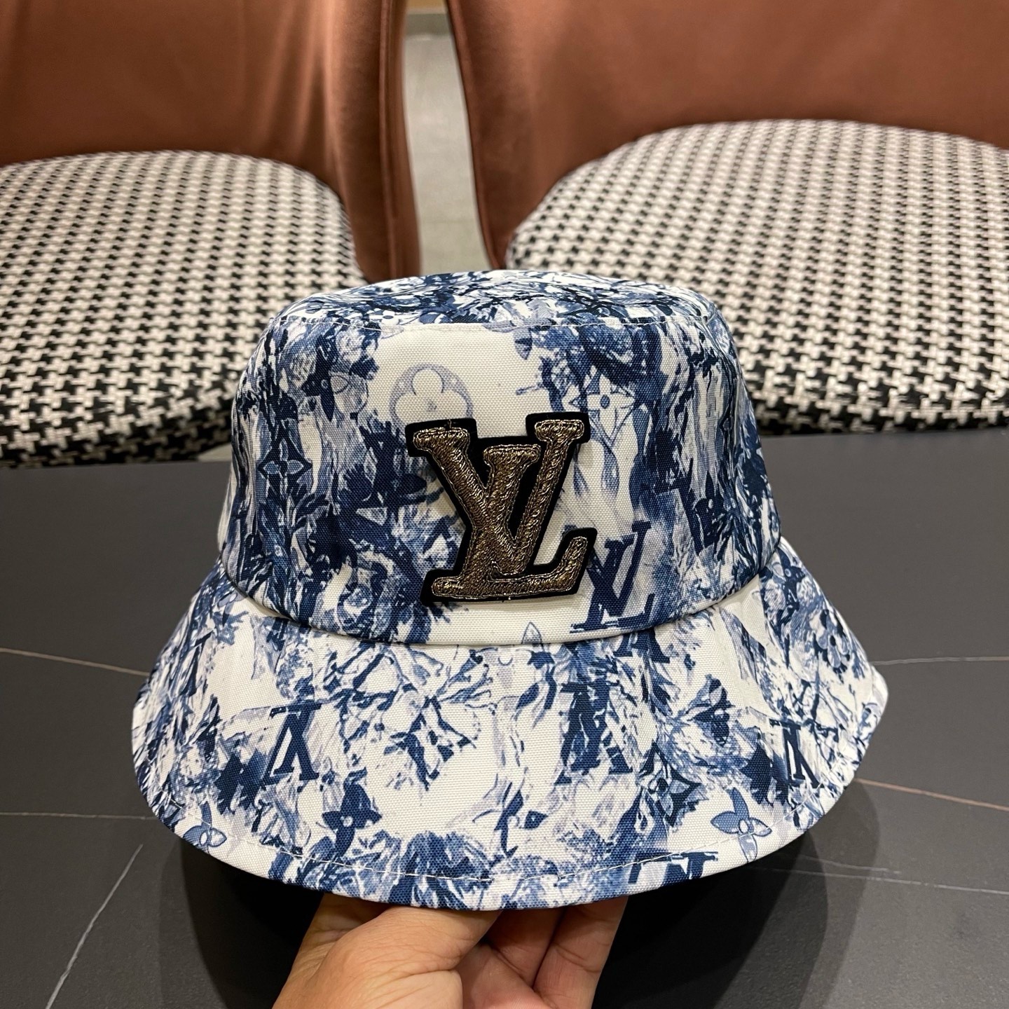 LV路易威登原单渔夫帽  轻盈透气。完美版型，独家实物拍摄，男女适用