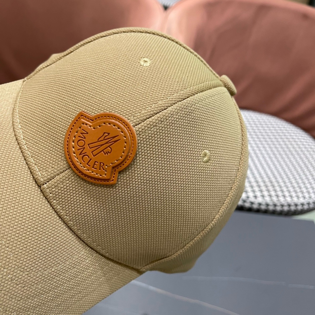 蒙口Moncler2026春款新款棒球帽，四季佩戴款高颜值时尚单品男女同款