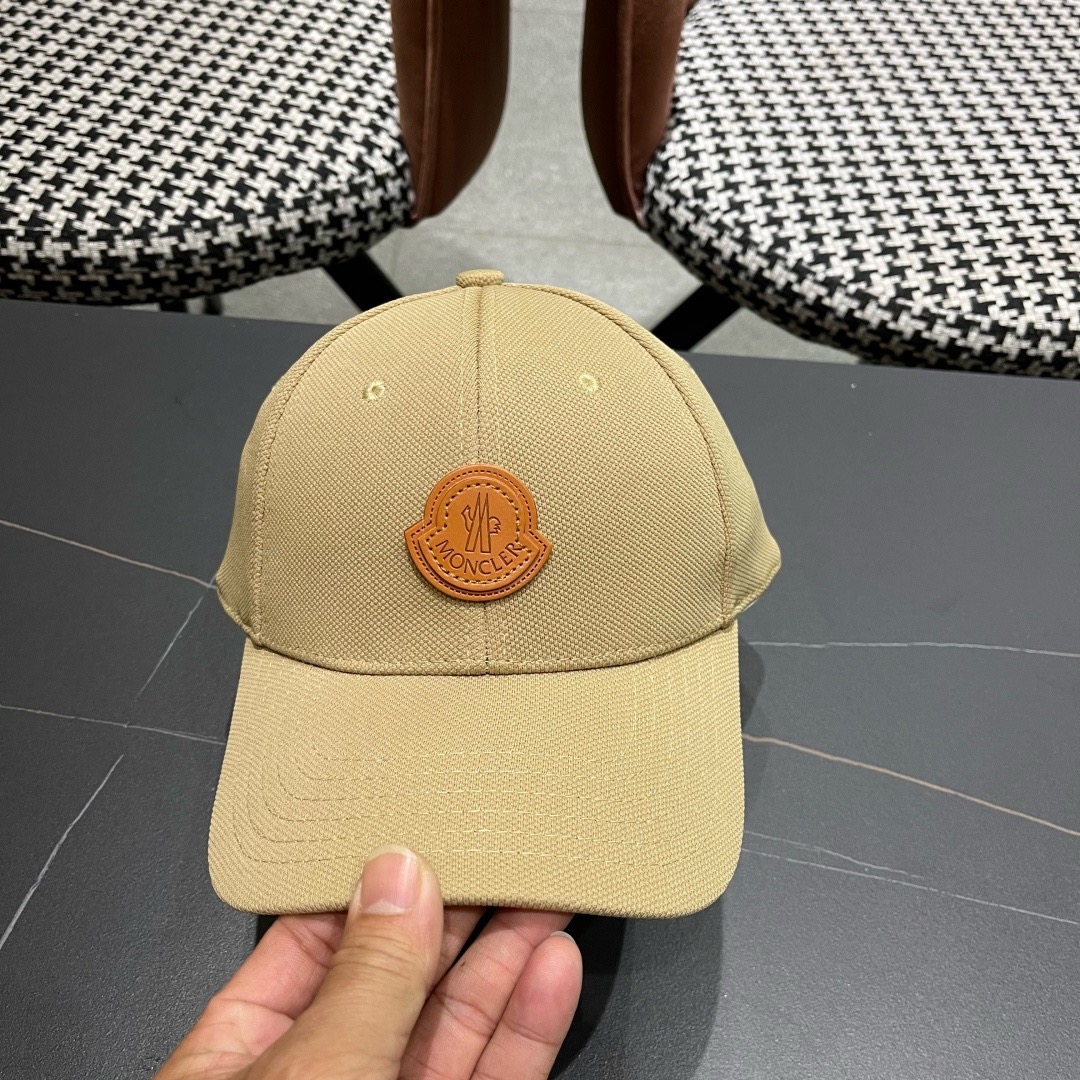 蒙口Moncler2026春款新款棒球帽，四季佩戴款高颜值时尚单品男女同款