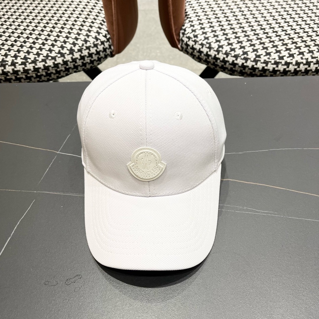 蒙口Moncler2025春款新款棒球帽，四季佩戴款高颜值时尚单品男女同款