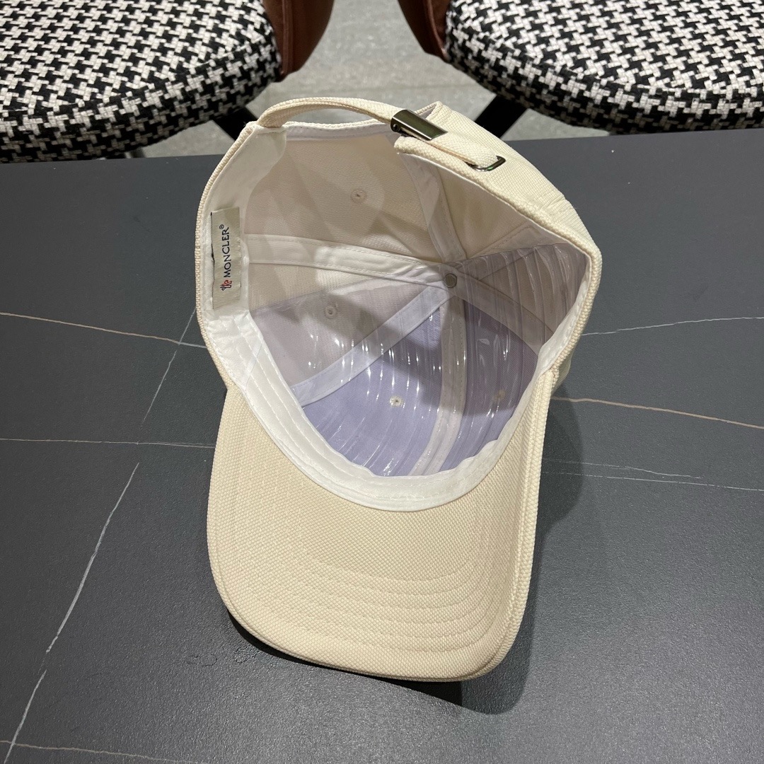蒙口Moncler2026春款新款棒球帽，四季佩戴款高颜值时尚单品男女同款