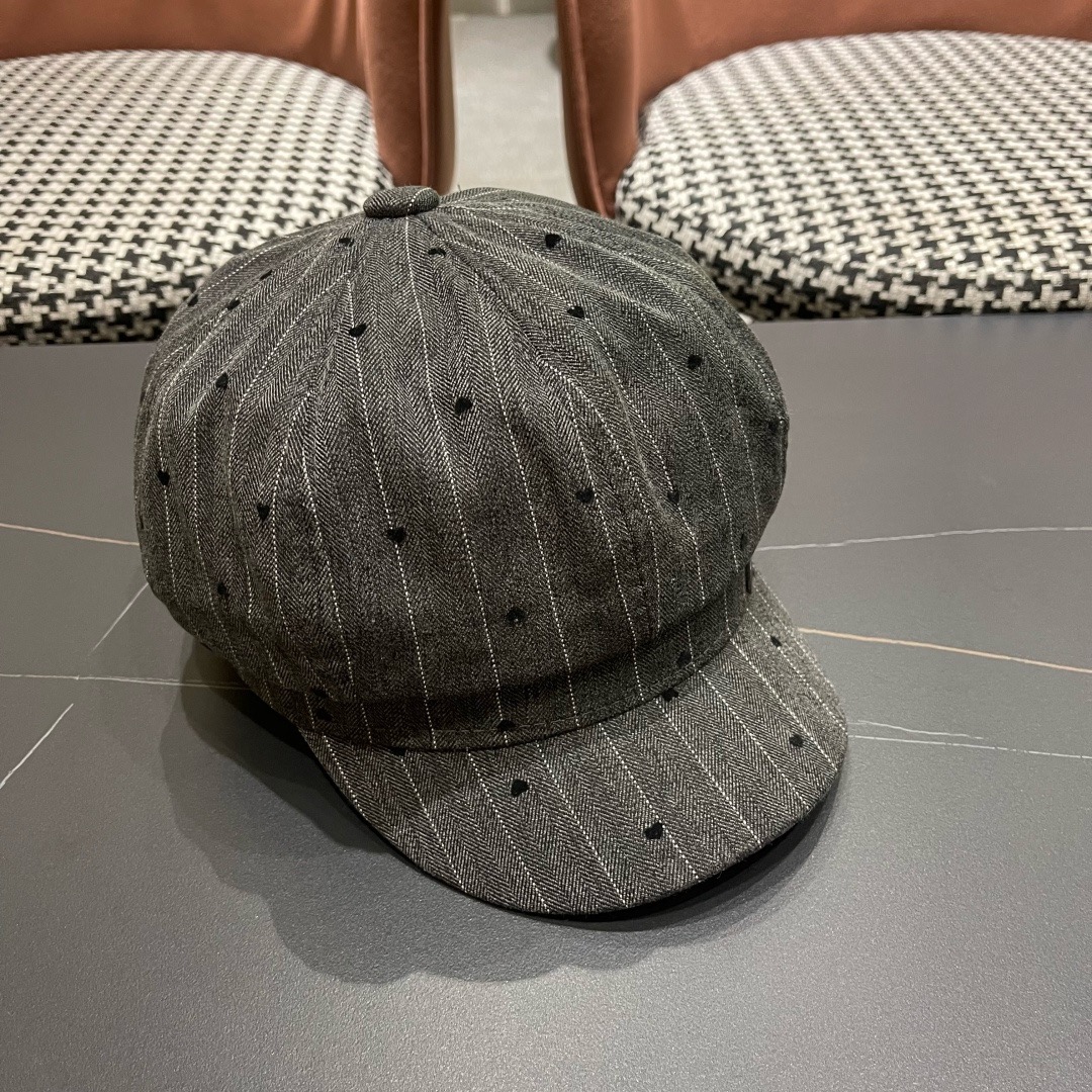 迪奥 Dior遮阳八角帽子2025年爆款女新款时尚洋气鸭舌帽春秋画家报童帽夏季