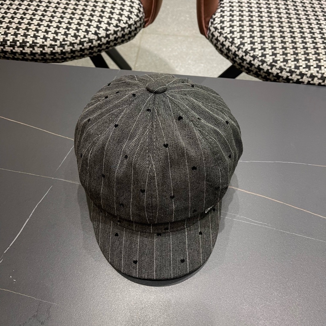 迪奥 Dior遮阳八角帽子2025年爆款女新款时尚洋气鸭舌帽春秋画家报童帽夏季