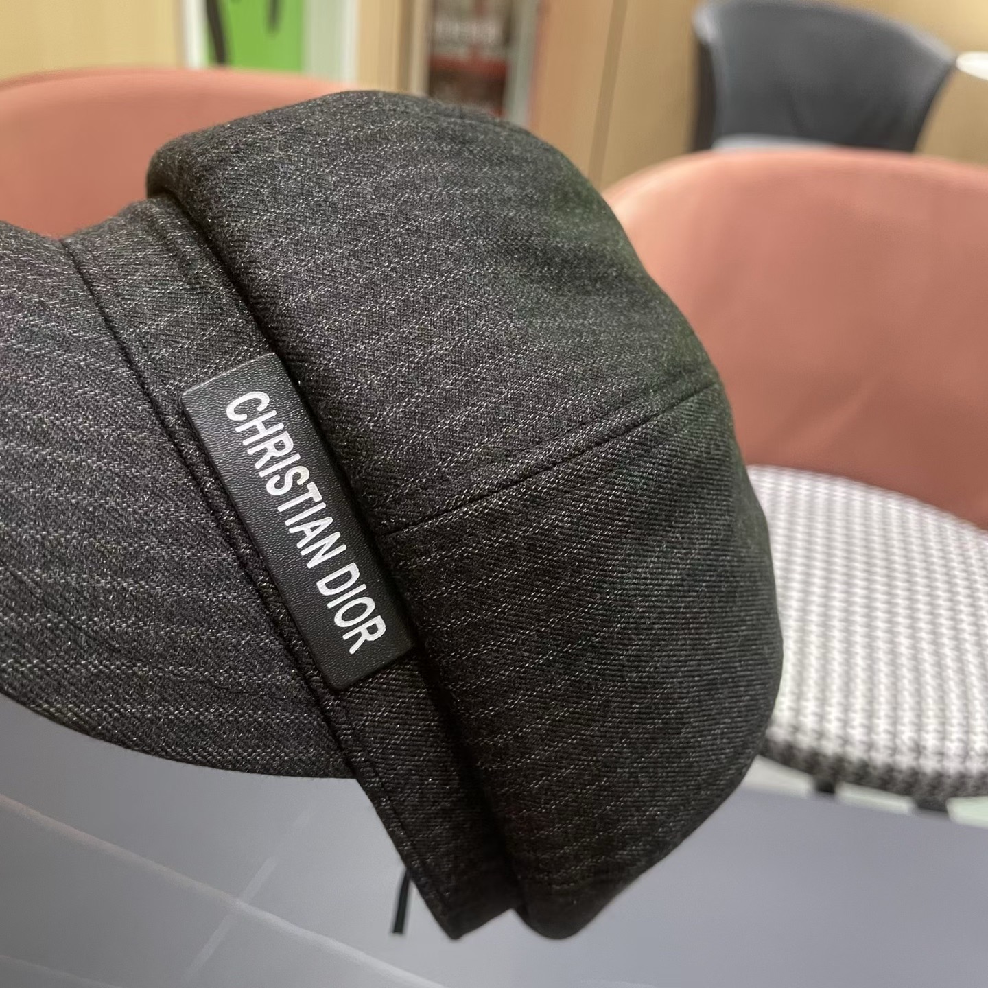 迪奥 Dior2025年新款八角帽子女春秋季薄款英伦风报童帽条纹画家帽潮