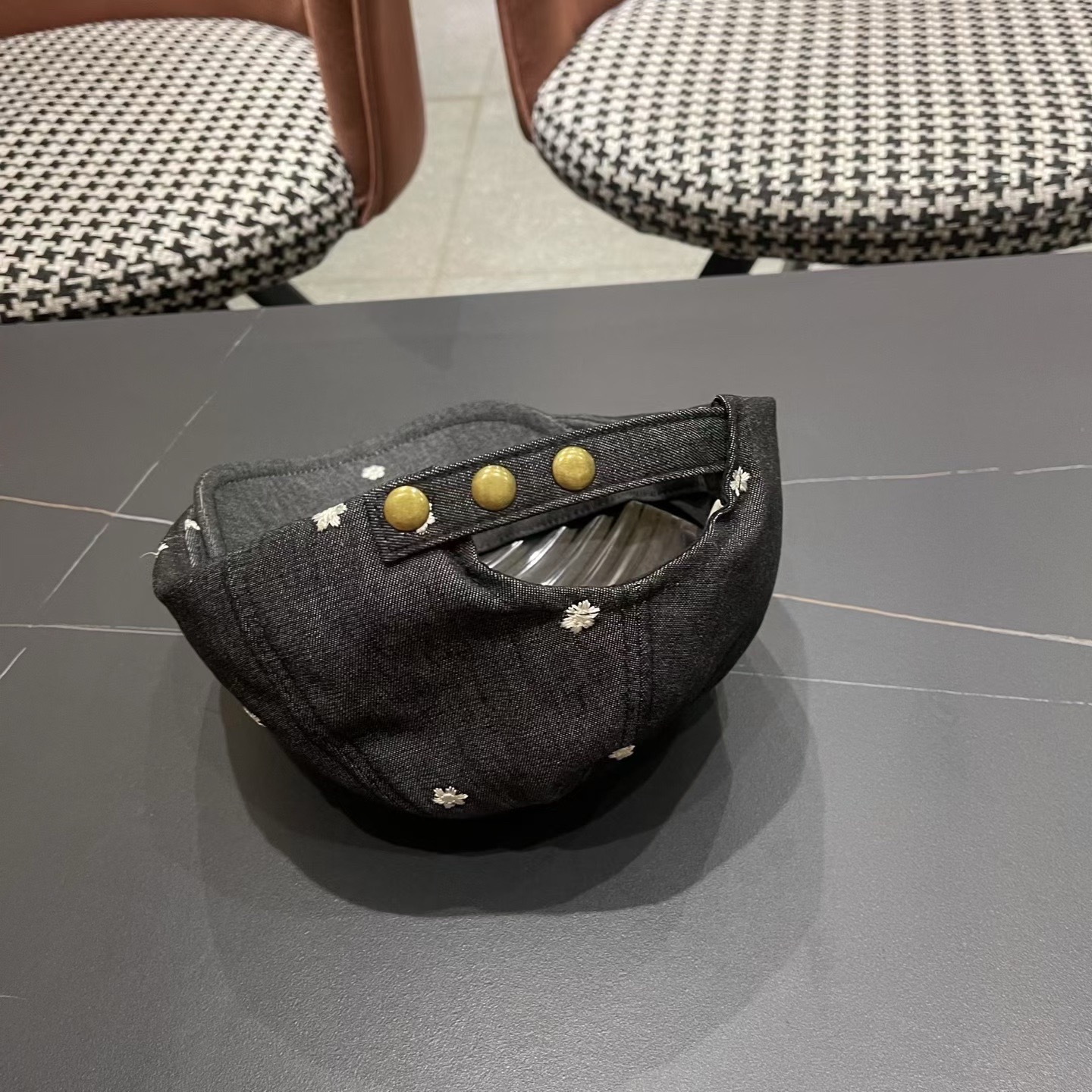 巴黎世家 新款韩版牛仔前进帽贝雷帽女春秋时尚百搭薄款画家帽八角蓓蕾帽子