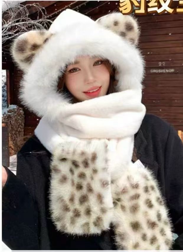 NO:643664,LV Louis Vuitton winter new leopard print gloves and scarf three-piece set for women cycling warm and cold-proof one-piece thick plush hat hat fisherman hat baseball cap knitted hat, hat, louis vuitton, louis vuitton, espadrilles, gloves, hats19860909LV路易威登 冬季新款 豹纹手套围巾三件套一体女款骑车保暖防寒连体加厚毛绒帽帽子渔夫帽棒球帽针织帽,帽子,louis vuitton,louis vuitton,espadrilles,gloves,hats,hat