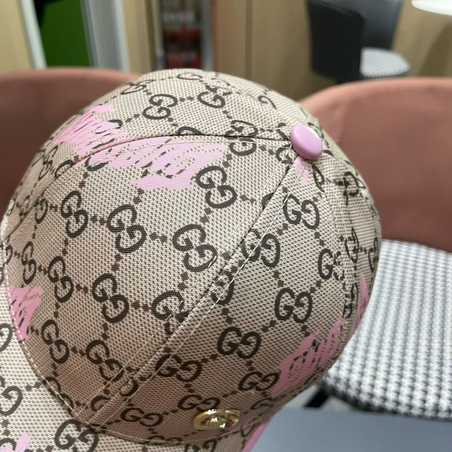 【GUCCI 古奇】高端板本原单棒球帽，做工精细透气舒适❤️日韩时尚潮流❤️❤️❤️棒球帽原单品质火爆来