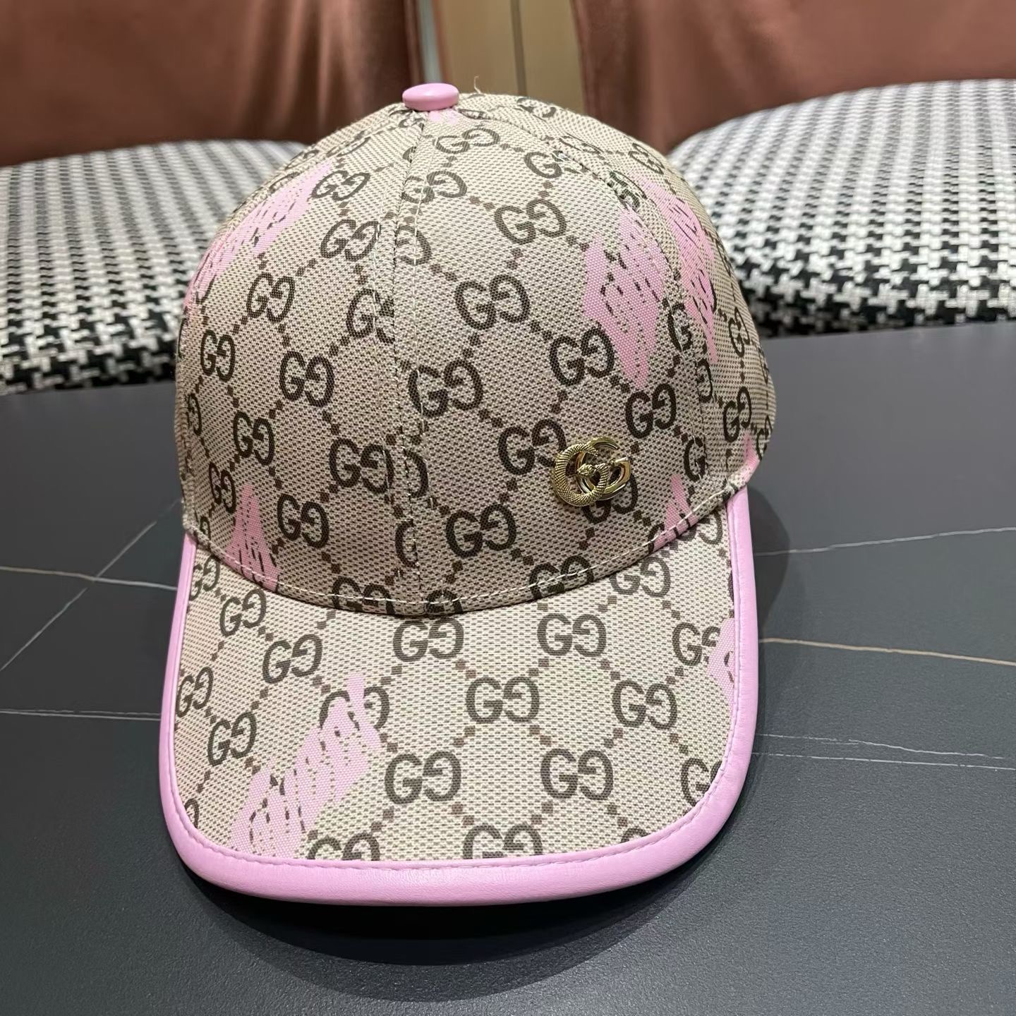 【GUCCI 古奇】高端板本原单棒球帽，做工精细透气舒适❤️日韩时尚潮流❤️❤️❤️棒球帽原单品质火爆来
