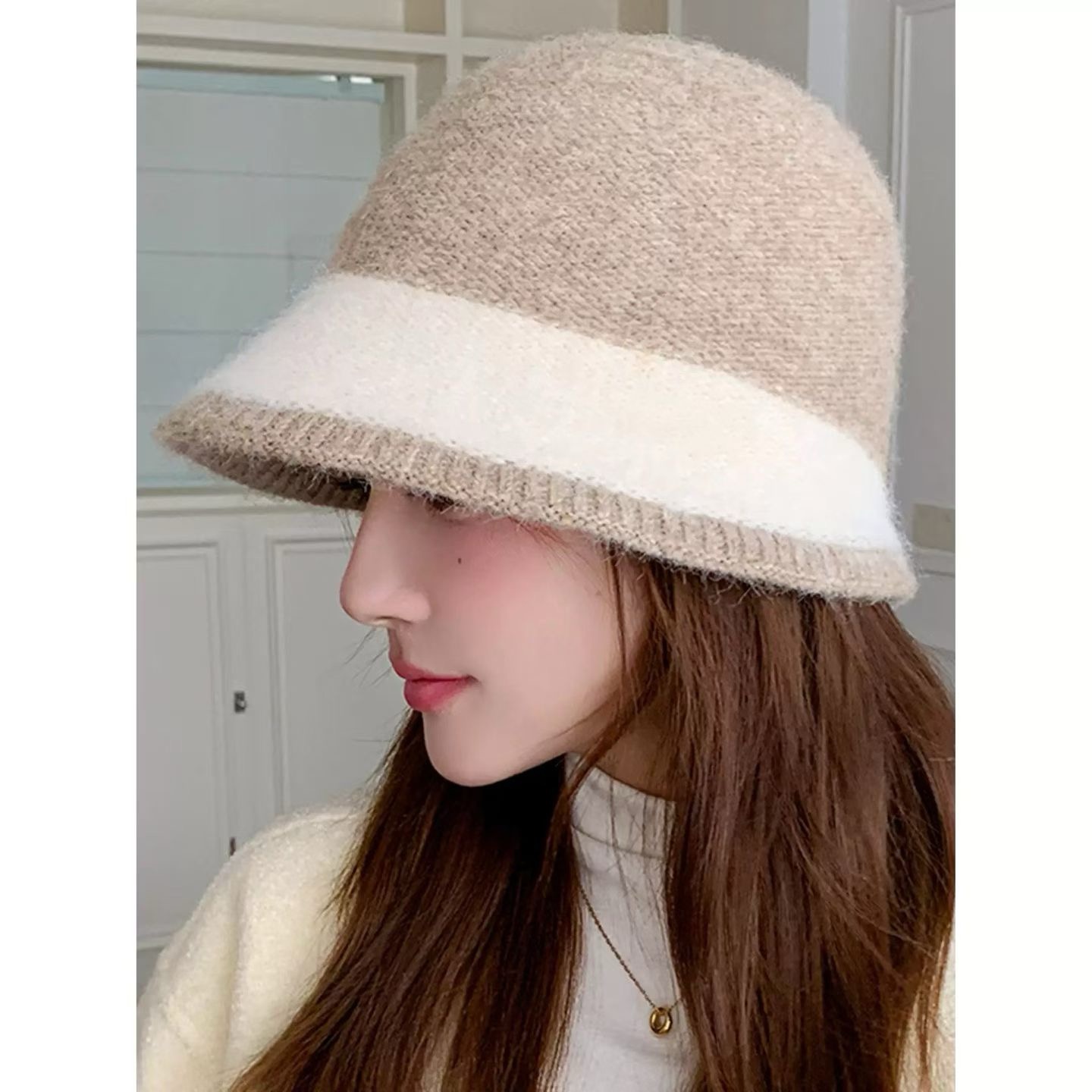 NO:643629,Chanel CHANEL Hat Women's Plush Fisherman Hat 2025 New Autumn and Winter Versatile Show Face Small Basin Hat Winter Knitted Bucket Hat Hat Fisherman Hat Baseball Cap Knitted Hat, Hat, chanel, chanel, espadrilles, hats19860909香奈儿CHANEL帽子女士毛绒渔夫帽2025新款秋冬季百搭显 脸小盆帽冬天针织水桶帽帽子渔夫帽棒球帽针织帽,帽子,chanel,chanel,espadrilles,hats,hat